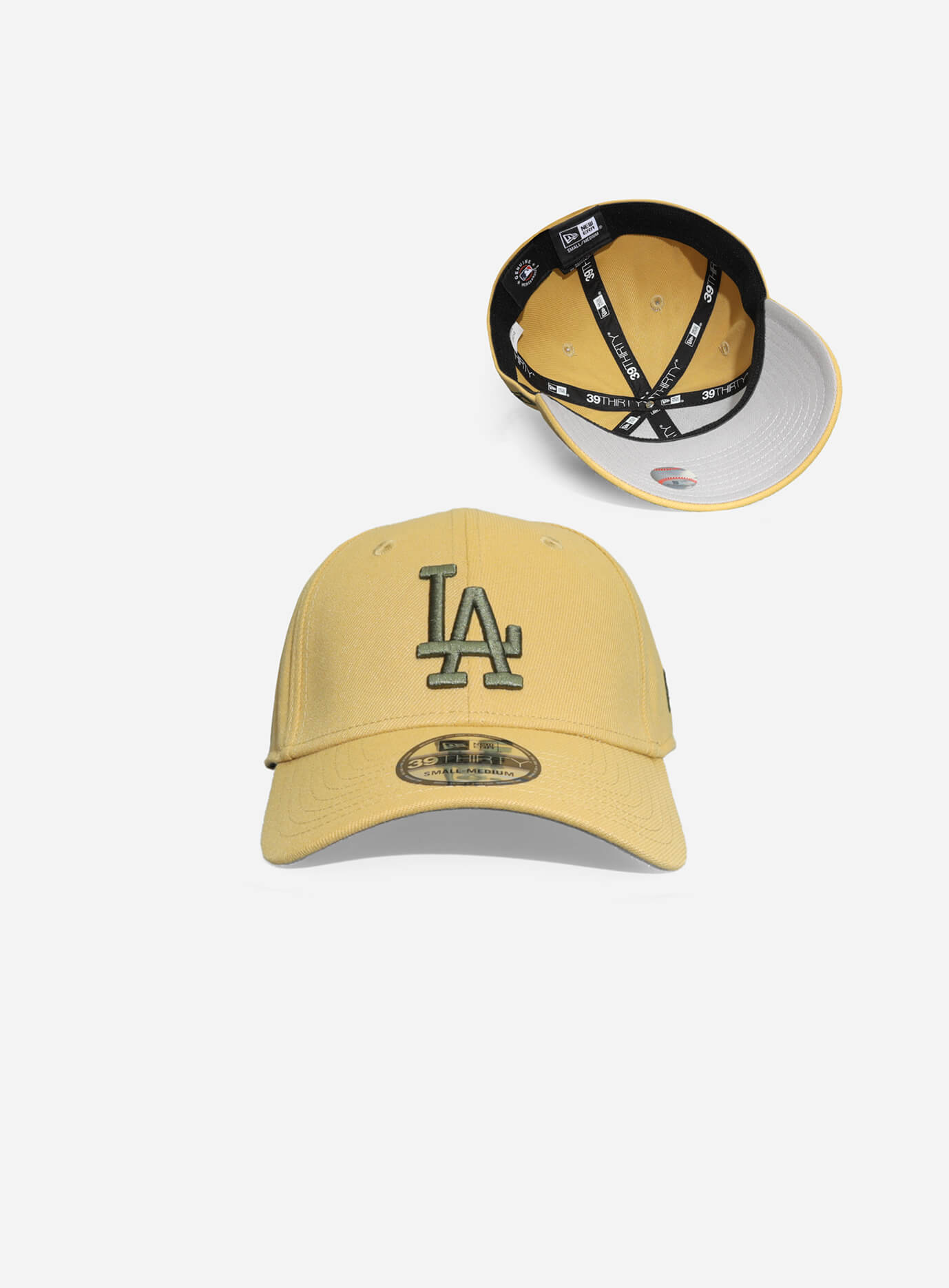 Dodgers New Olive 39Thirty Fitted cap Australia