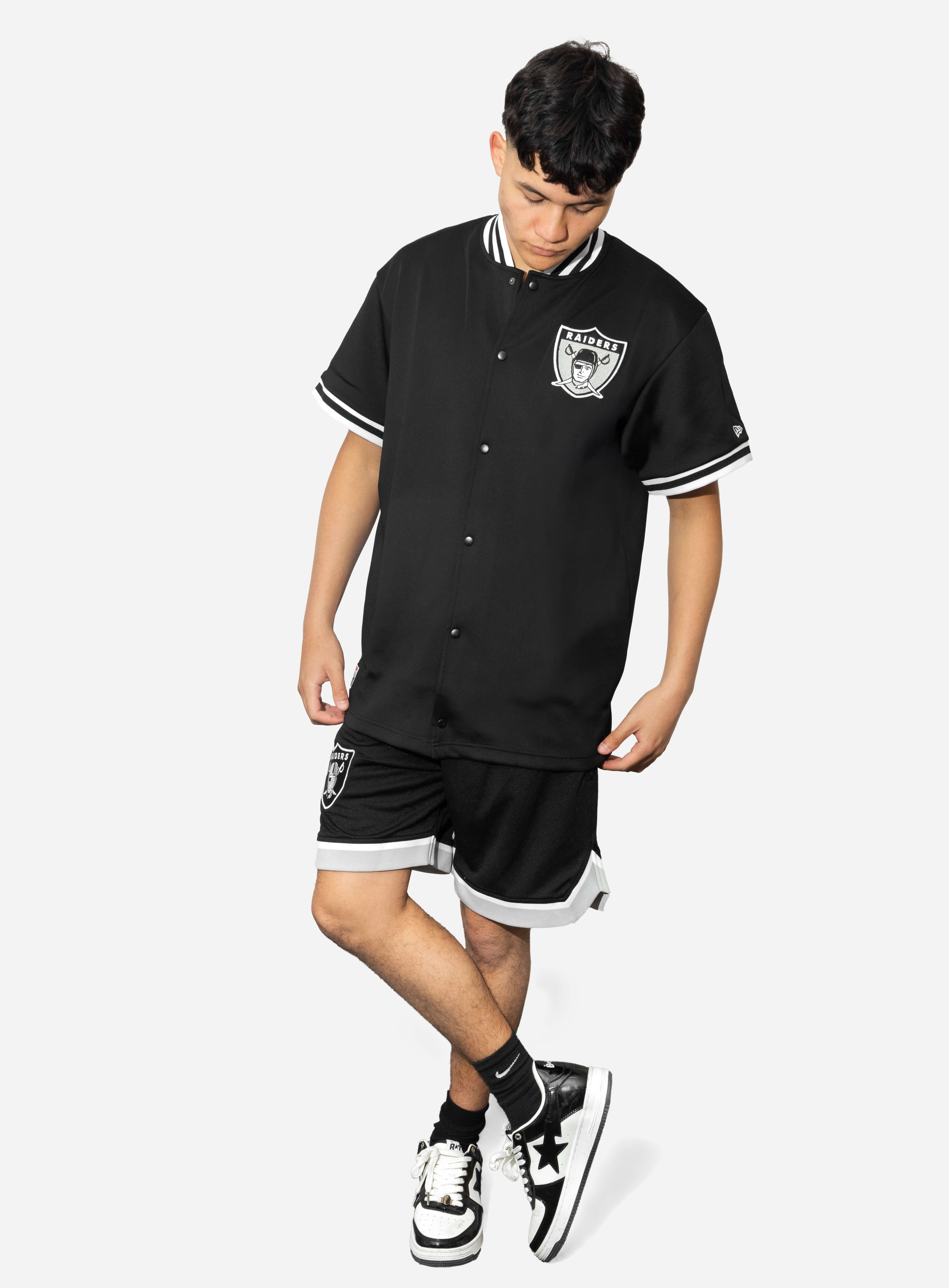 Las Vegas Raiders Mesh Basketball Short