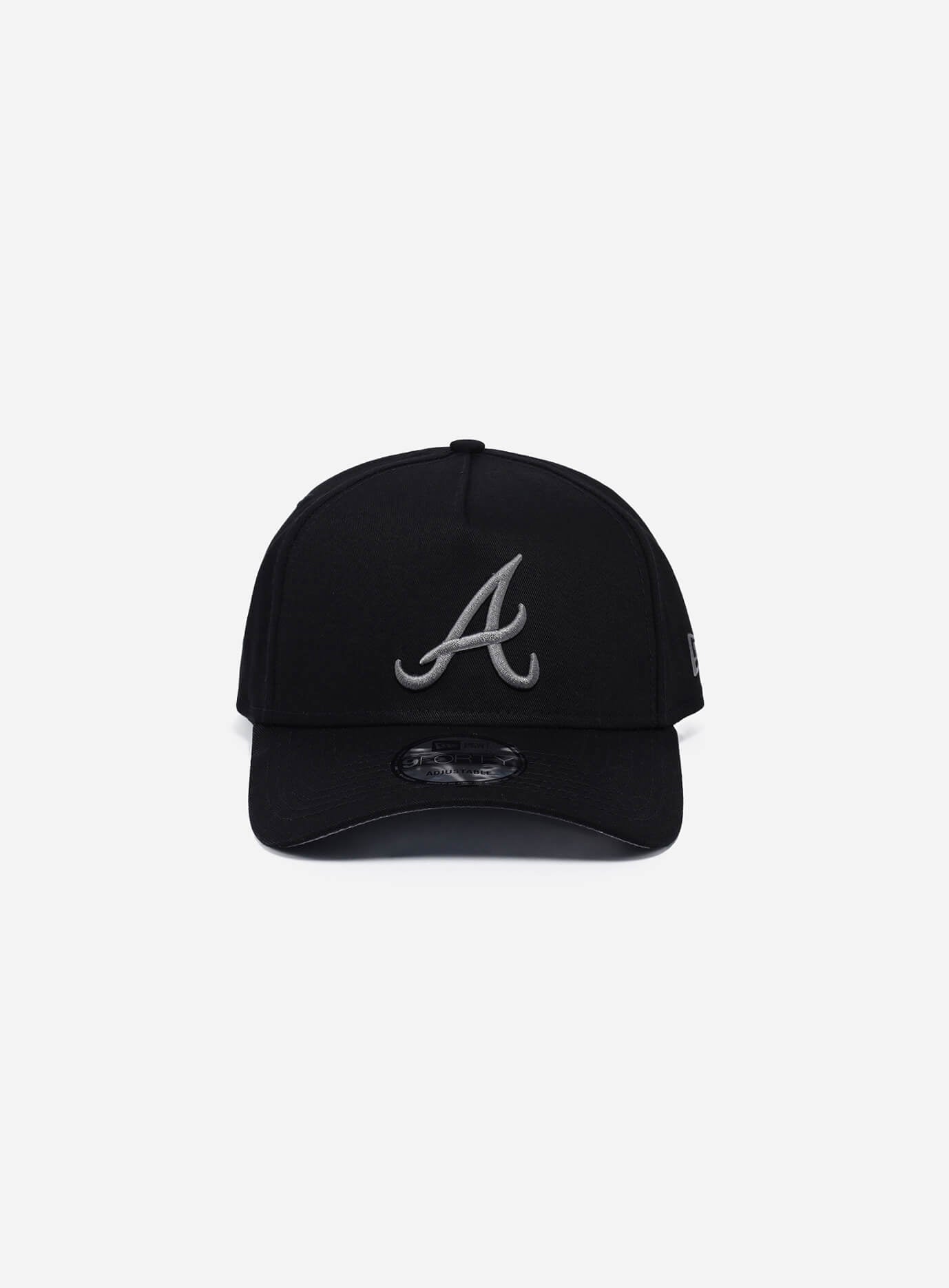 Atlanta Braves Graphite Pop 9Forty A-Frame Snapback