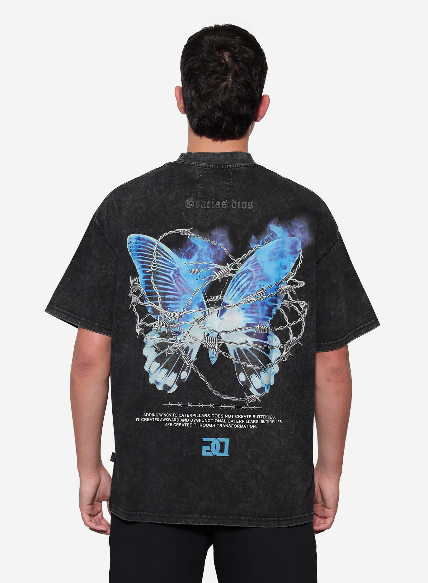 GD Vintage Butterfly Oversized T-Shirt