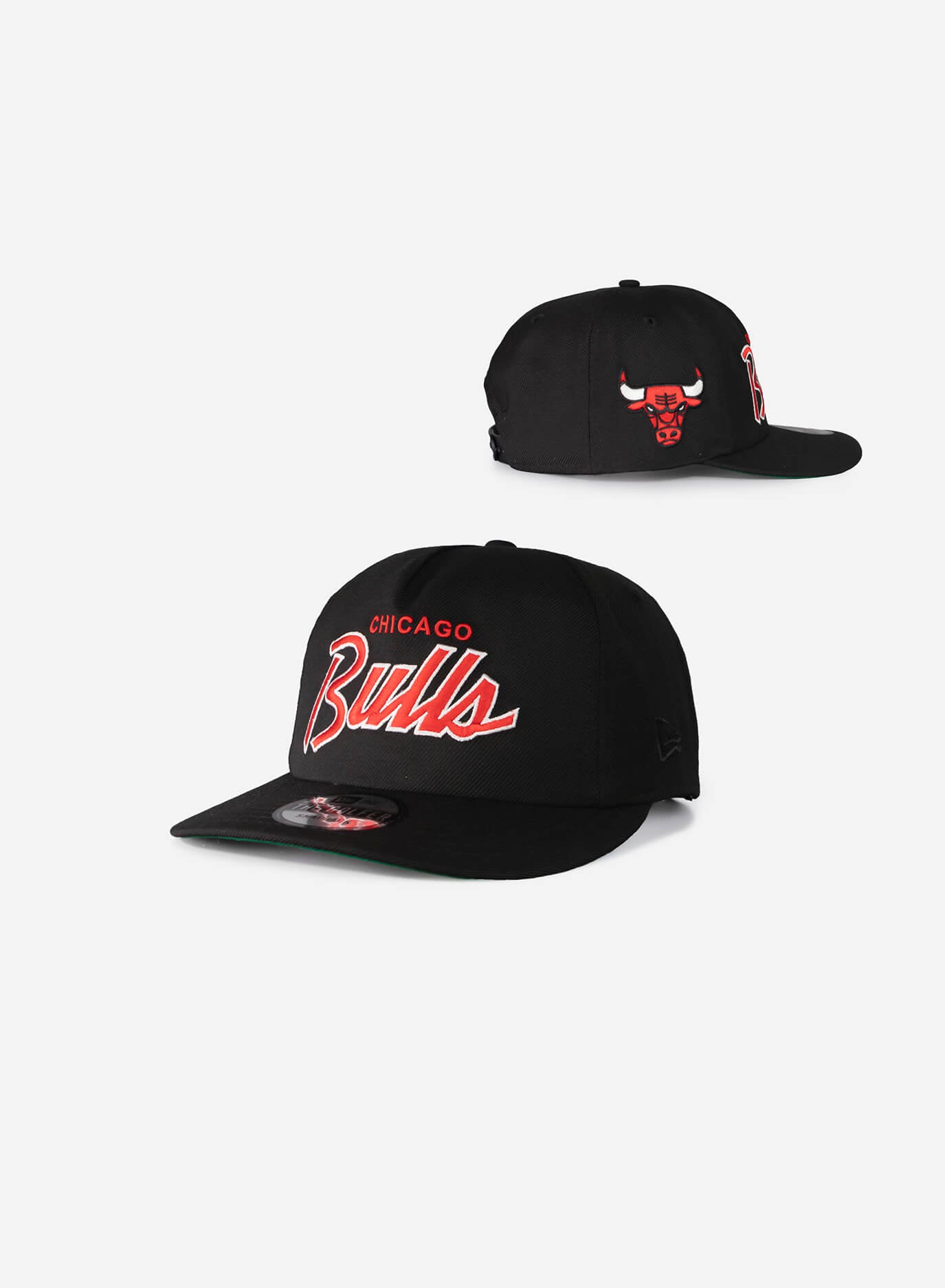 Chicago Bulls Script Golfer Snapback