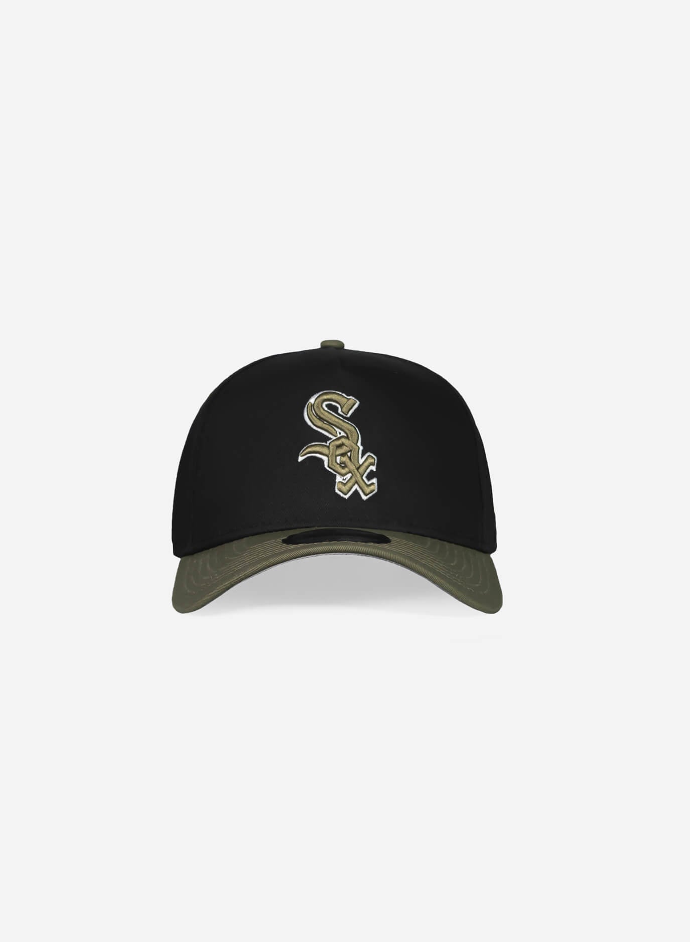 Chicago White Sox Black Olive 9Forty A-Frame Snapback