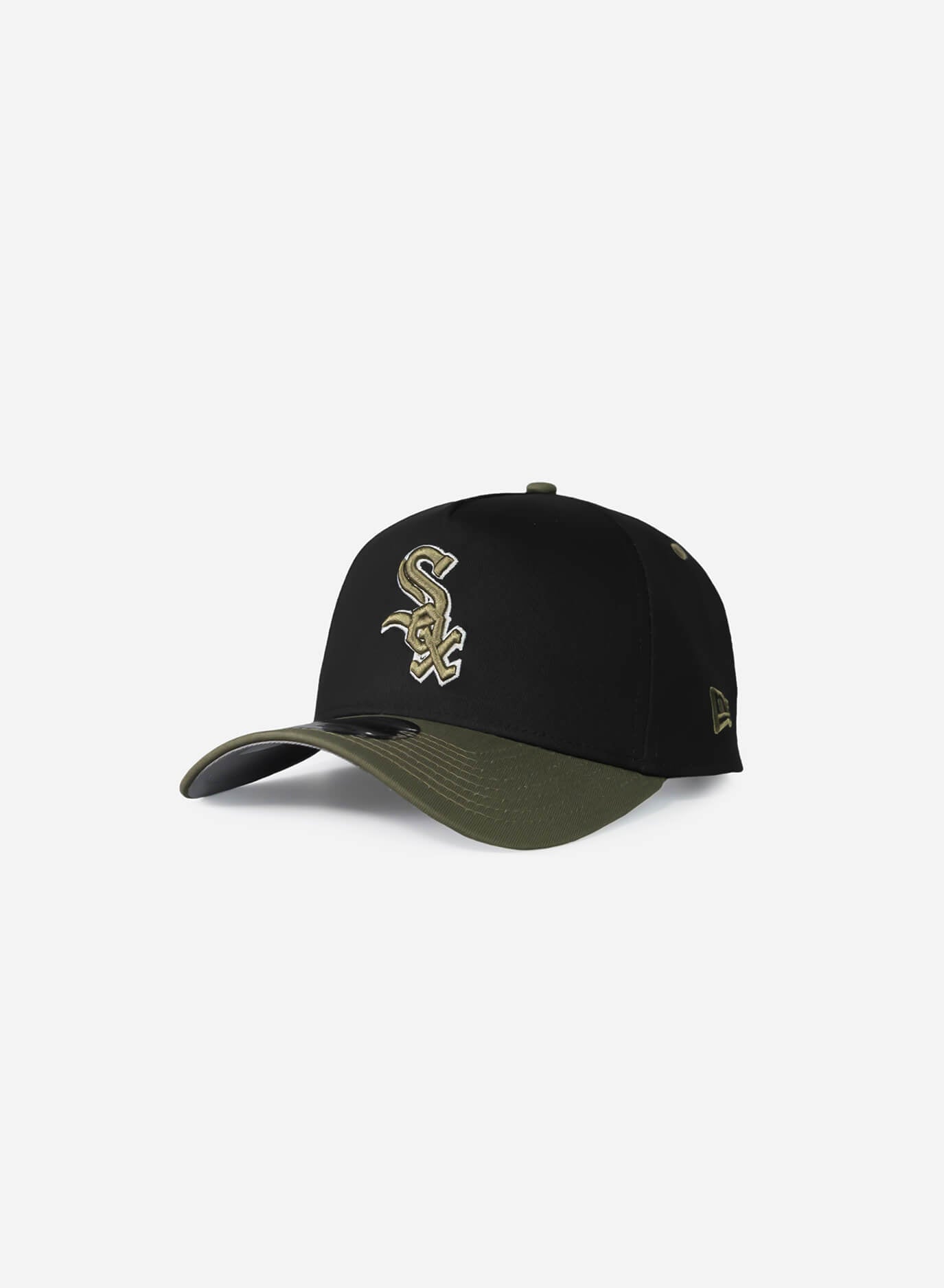 Chicago White Sox Black Olive 9Forty A-Frame Snapback