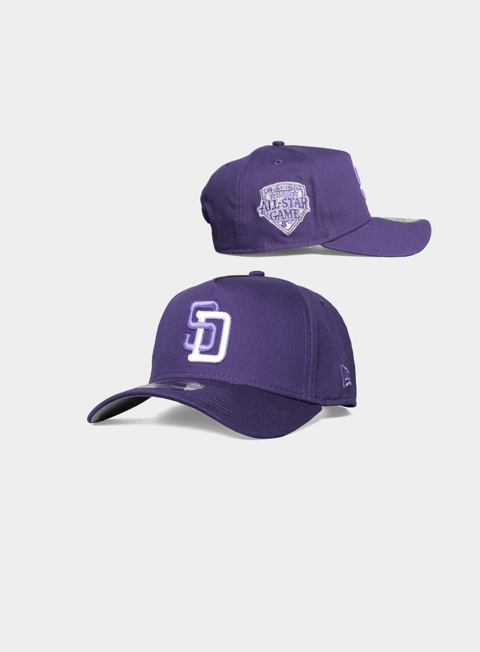 San Diego Padres Grape 9Forty A-Frame Snapback