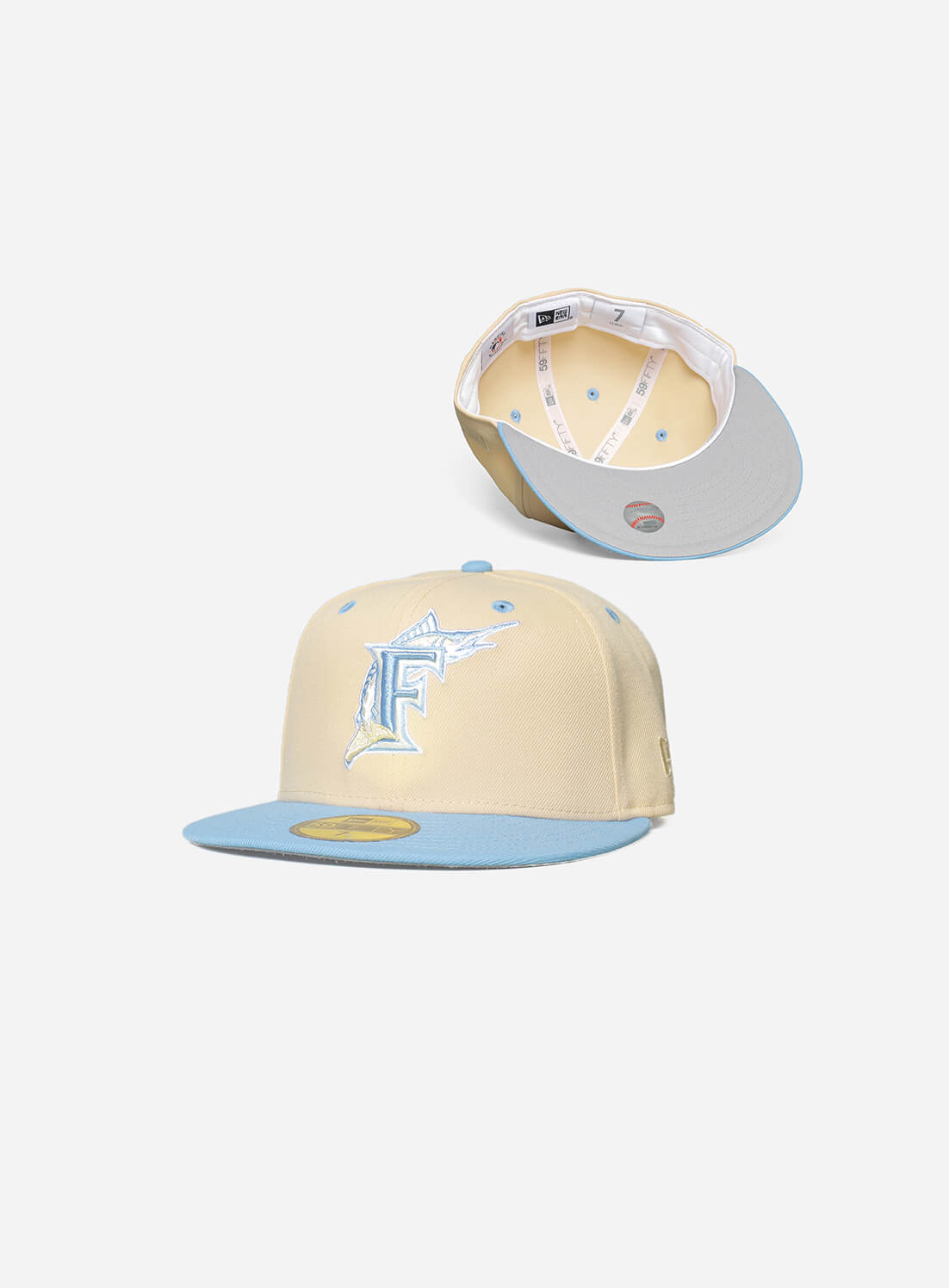 Florida Marlins Iced Latte 59Fifty Fitted