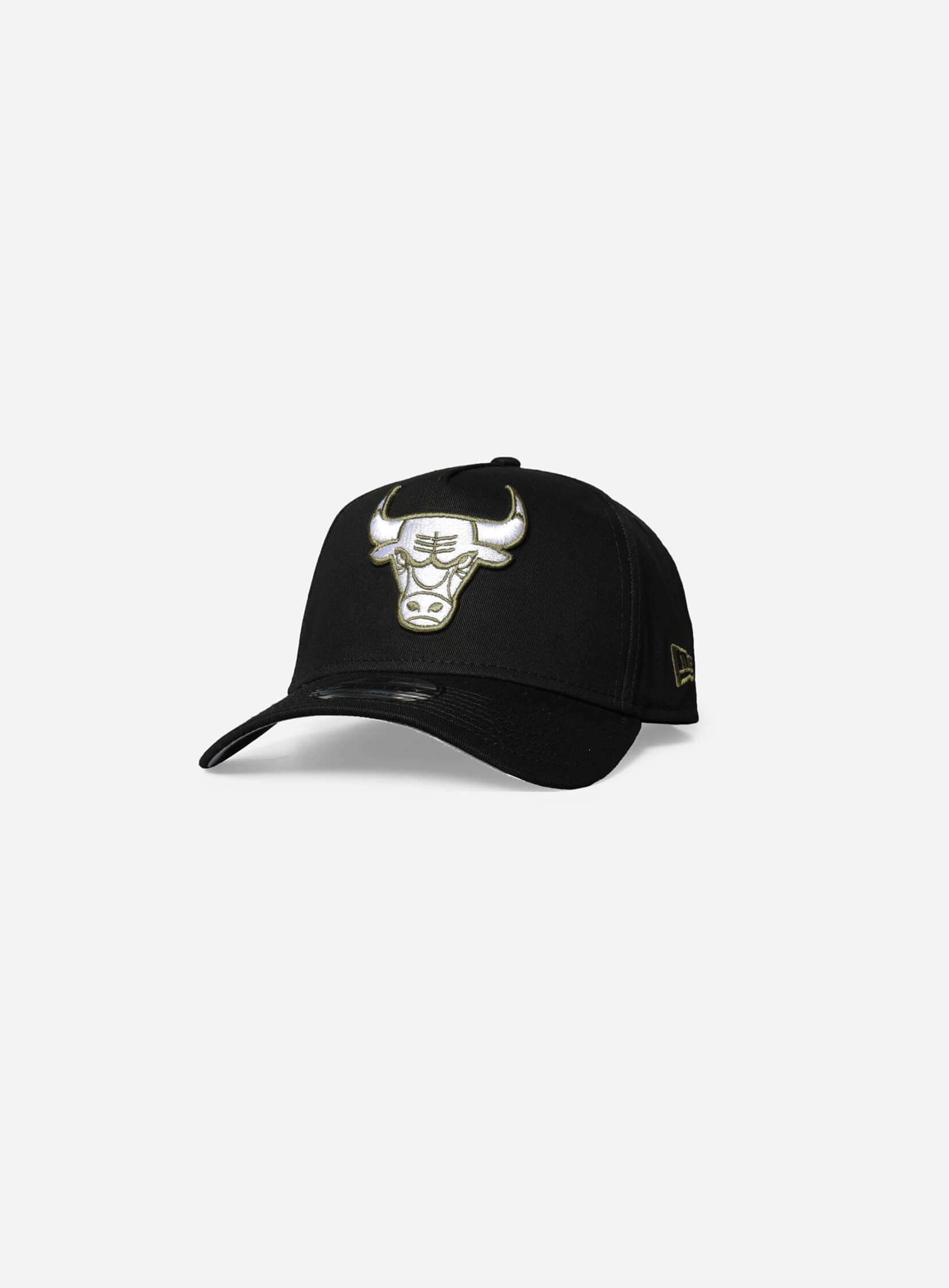 Chicago Bulls Black Olive 9Forty A-Frame Snapback