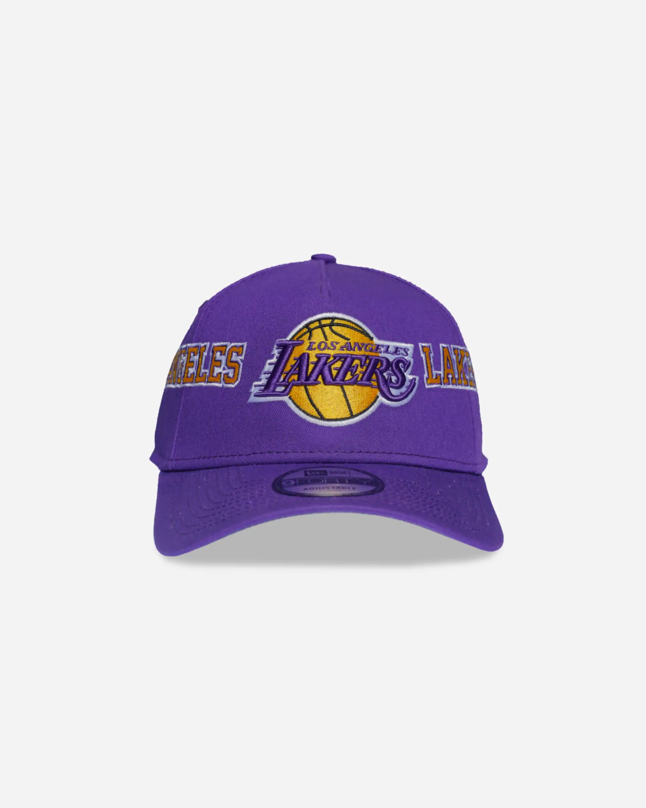 Los Angeles Lakers 9Forty A-Frame Snapback Hat