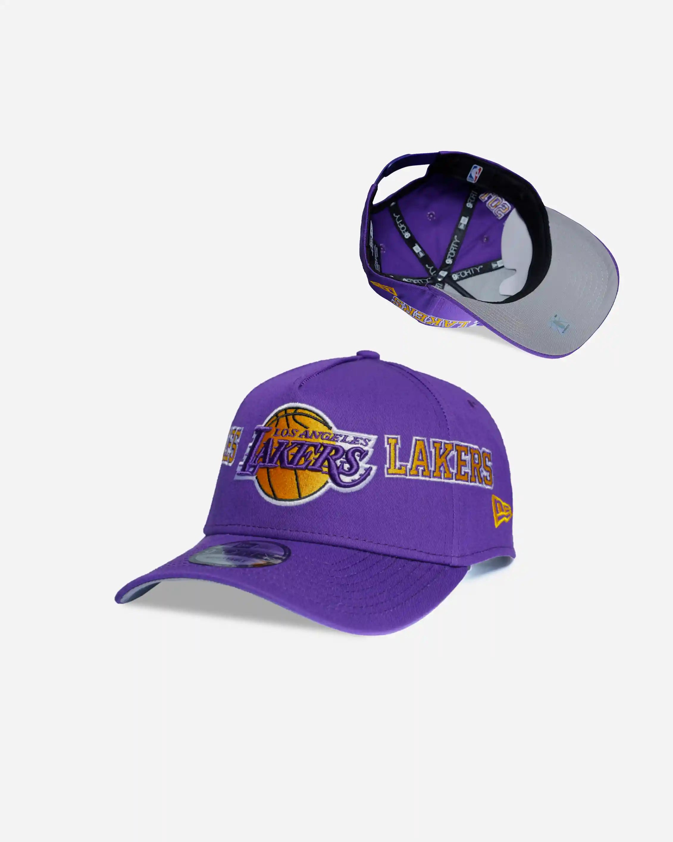 Los Angeles Lakers 9Forty A-Frame Snapback Hat