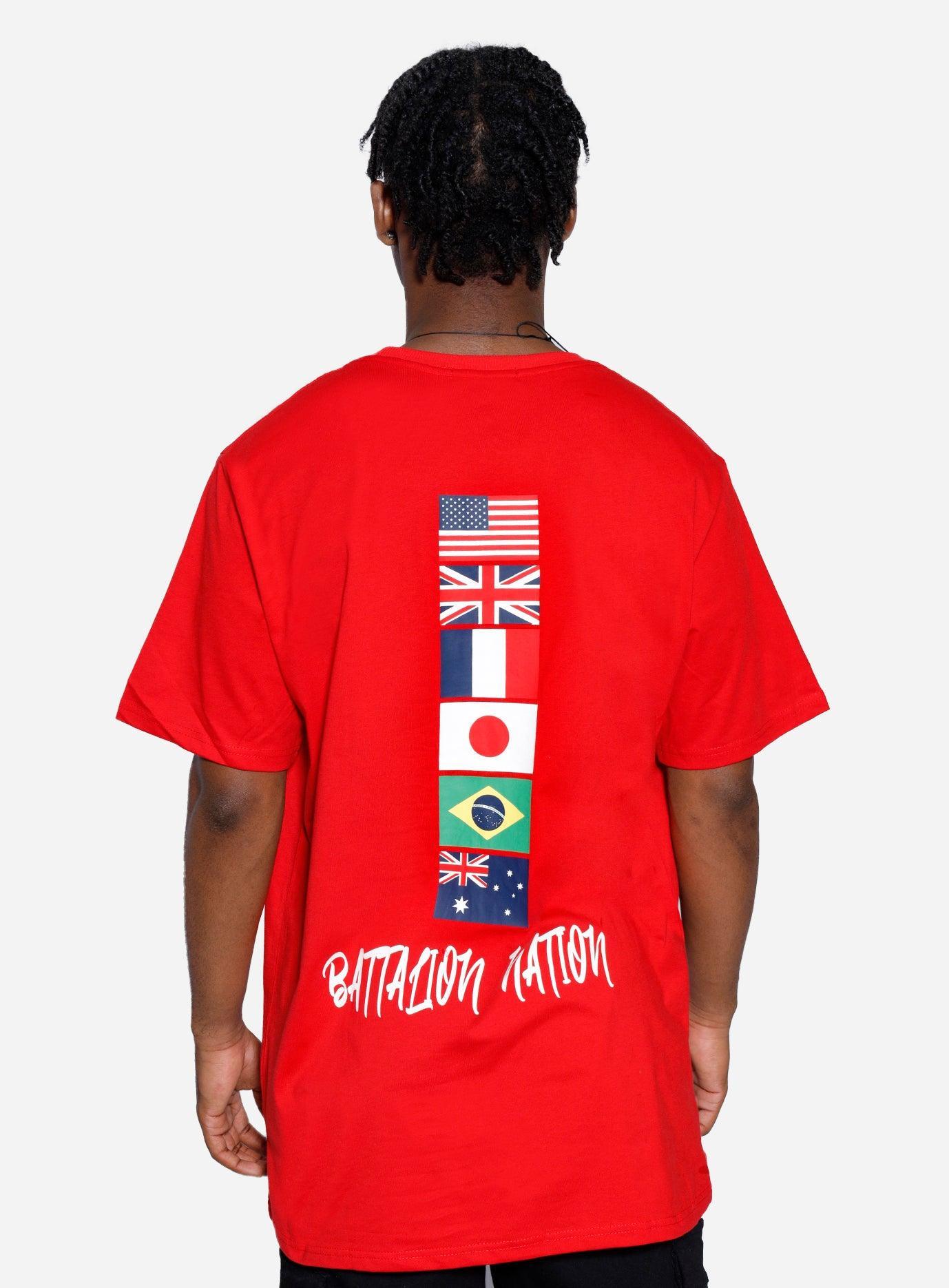 Battalion Nation Flags T-Shirt