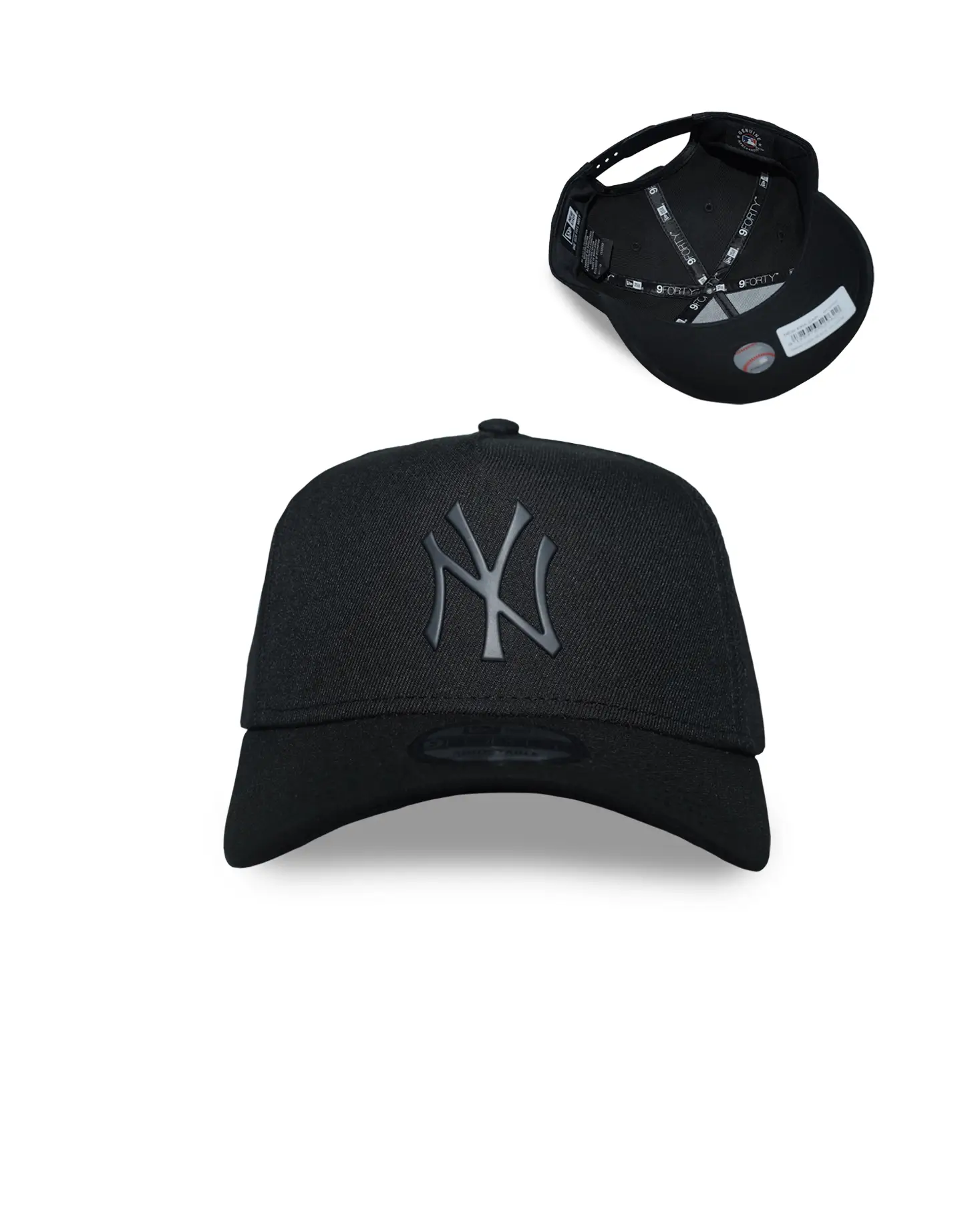 New York Yankees TPU Badge 9Forty A-Frame Snapback