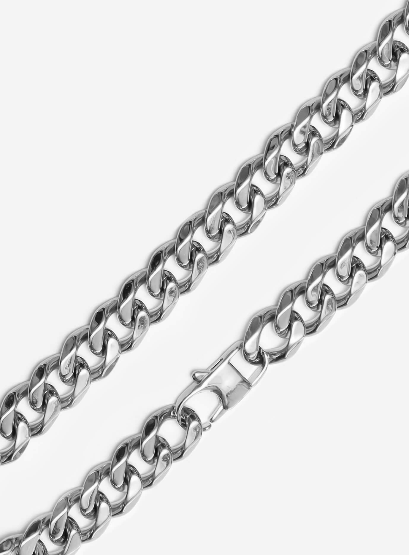 GD CUBAN CHAIN (SILVER) 13MM