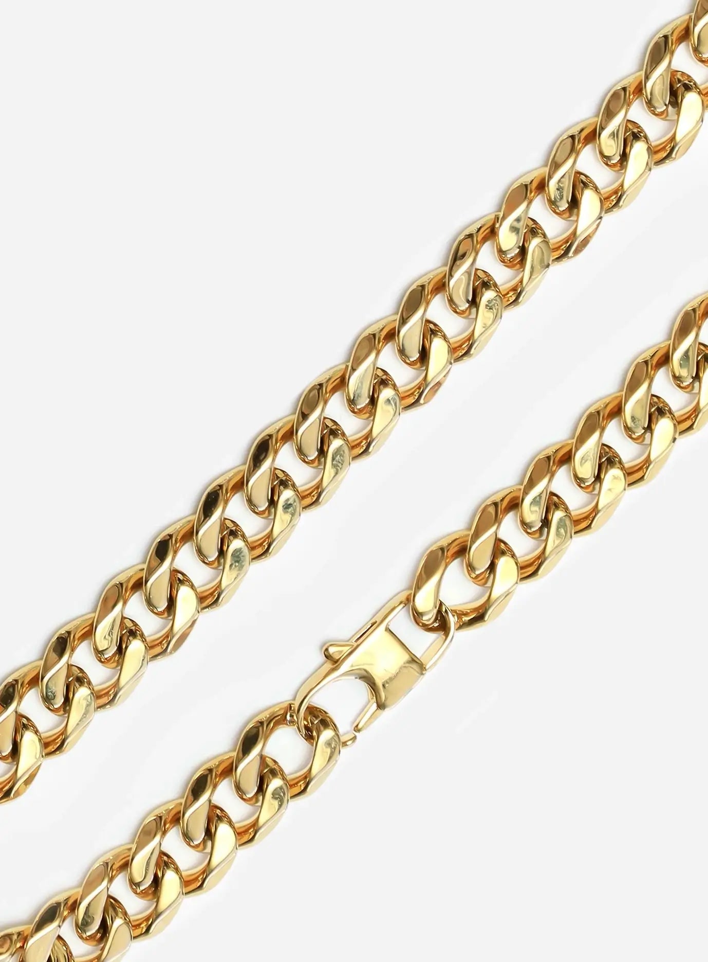 GD CUBAN CHAIN (GOLD) 13MM