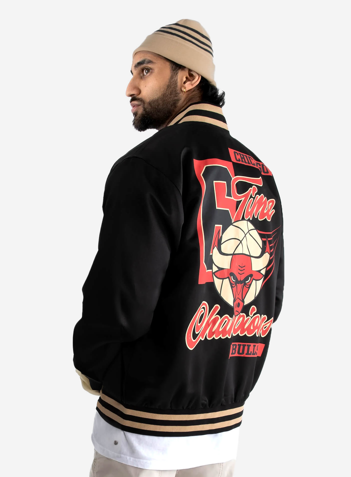 Chicago Bulls NBA Champs Satin Jacket