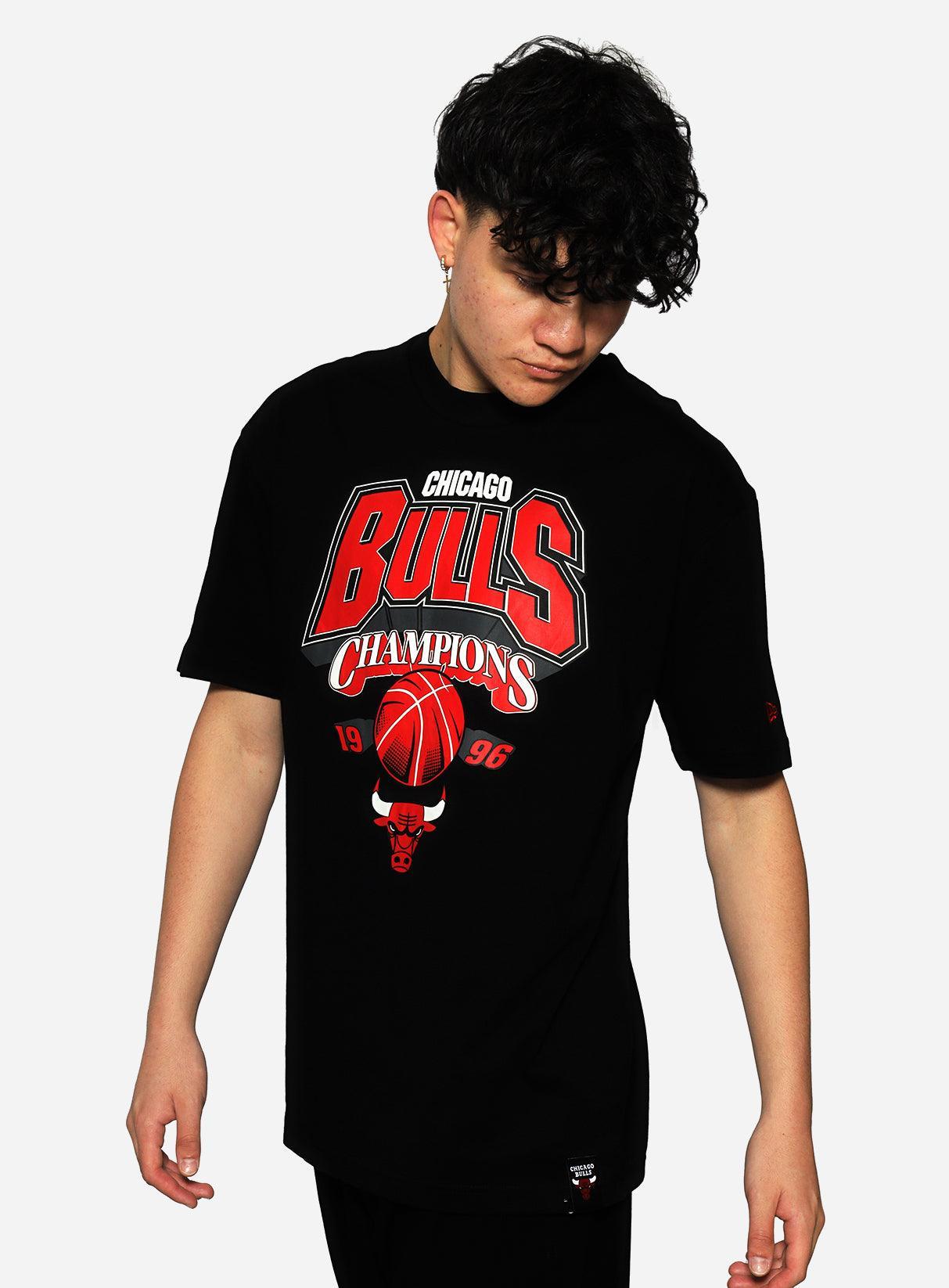 New Era Chicago Bulls Champion Oversized T-Shirt - Challenger Streetwear