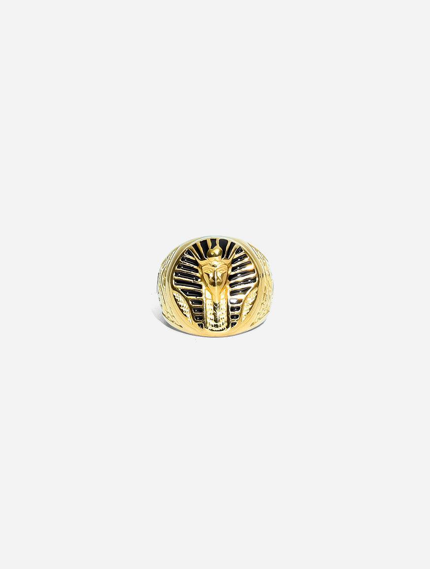 Gracias Dios Egyptian Pharaoh Ring - Challenger Streetwear