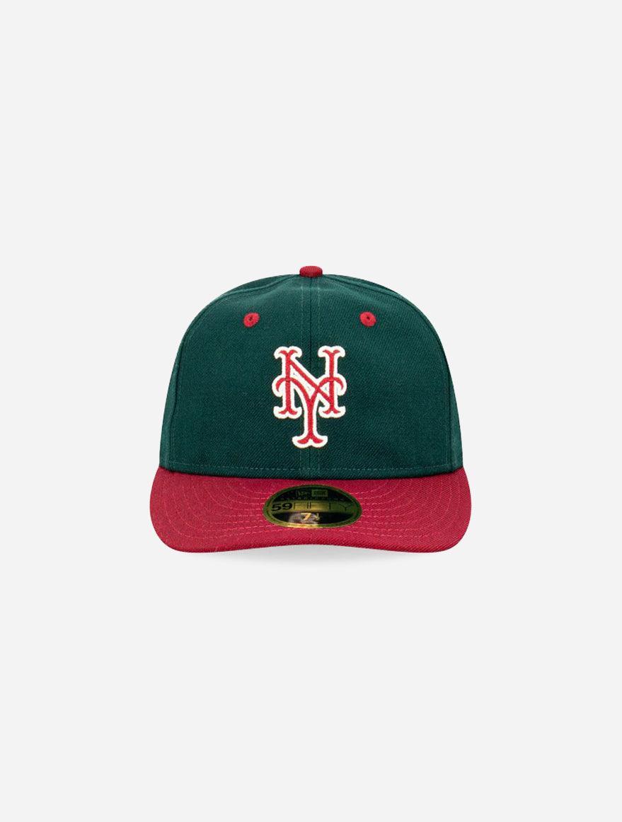 New Era New York Mets Dark Green Cardinal Retro Crown 59FIFTY Fitted - Challenger Streetwear