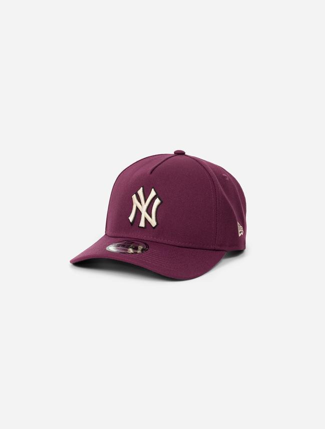 New York YANKEES MLB Ripstop 9FORTY New Era maroon Cap