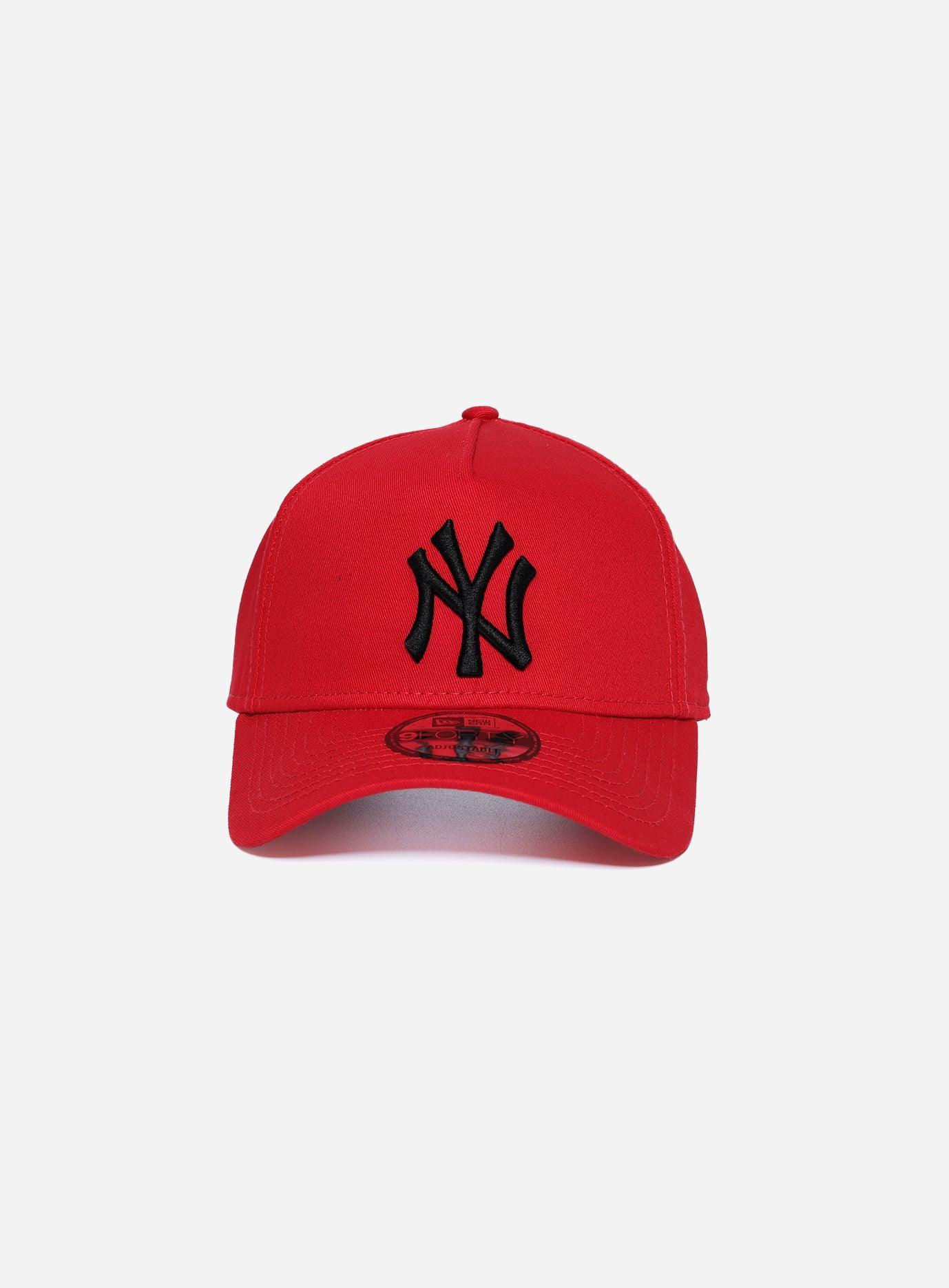 New Era New York Yankees Scarlet Stone 9Forty A-Frame Snapbacks - Challenger Streetwear