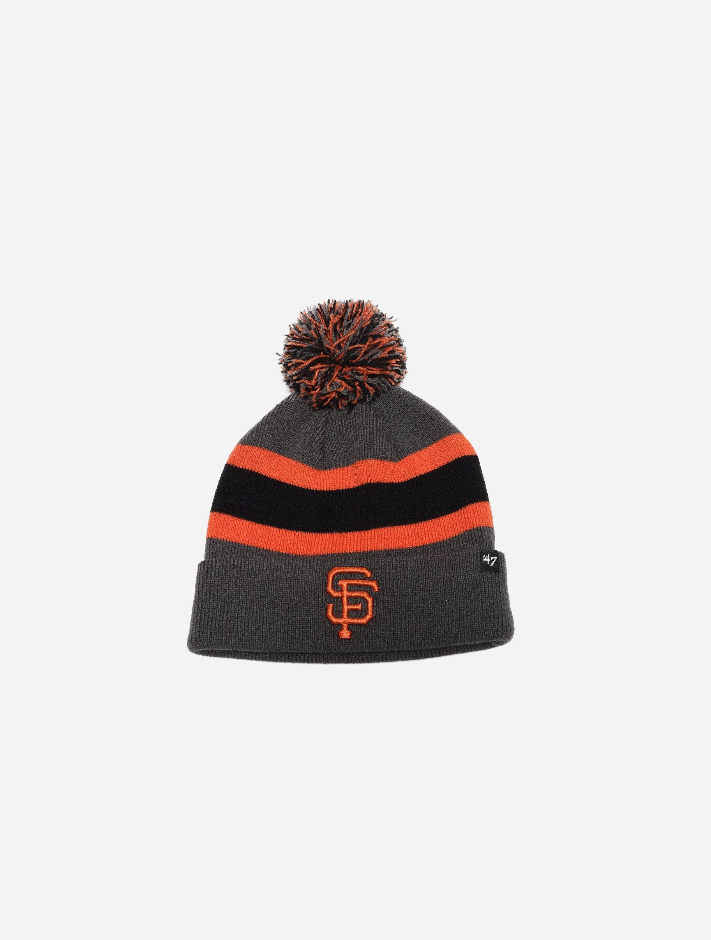 Brand 47 San Francisco Giants Breakaway Cuff Knit Pom Beanie - Challenger Streetwear