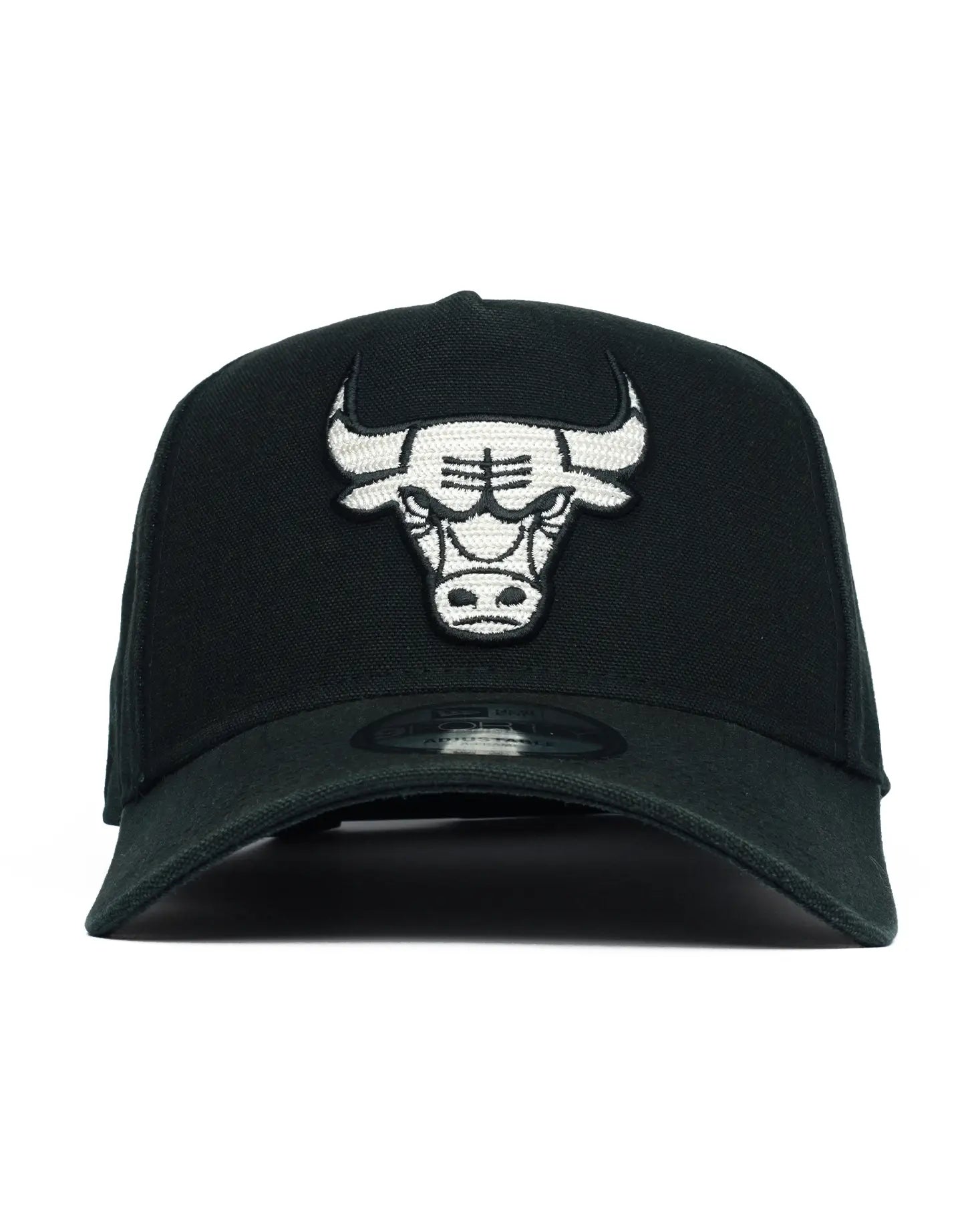 Chicago Bulls Canvas Washed 9Forty A-Frame Adjustable