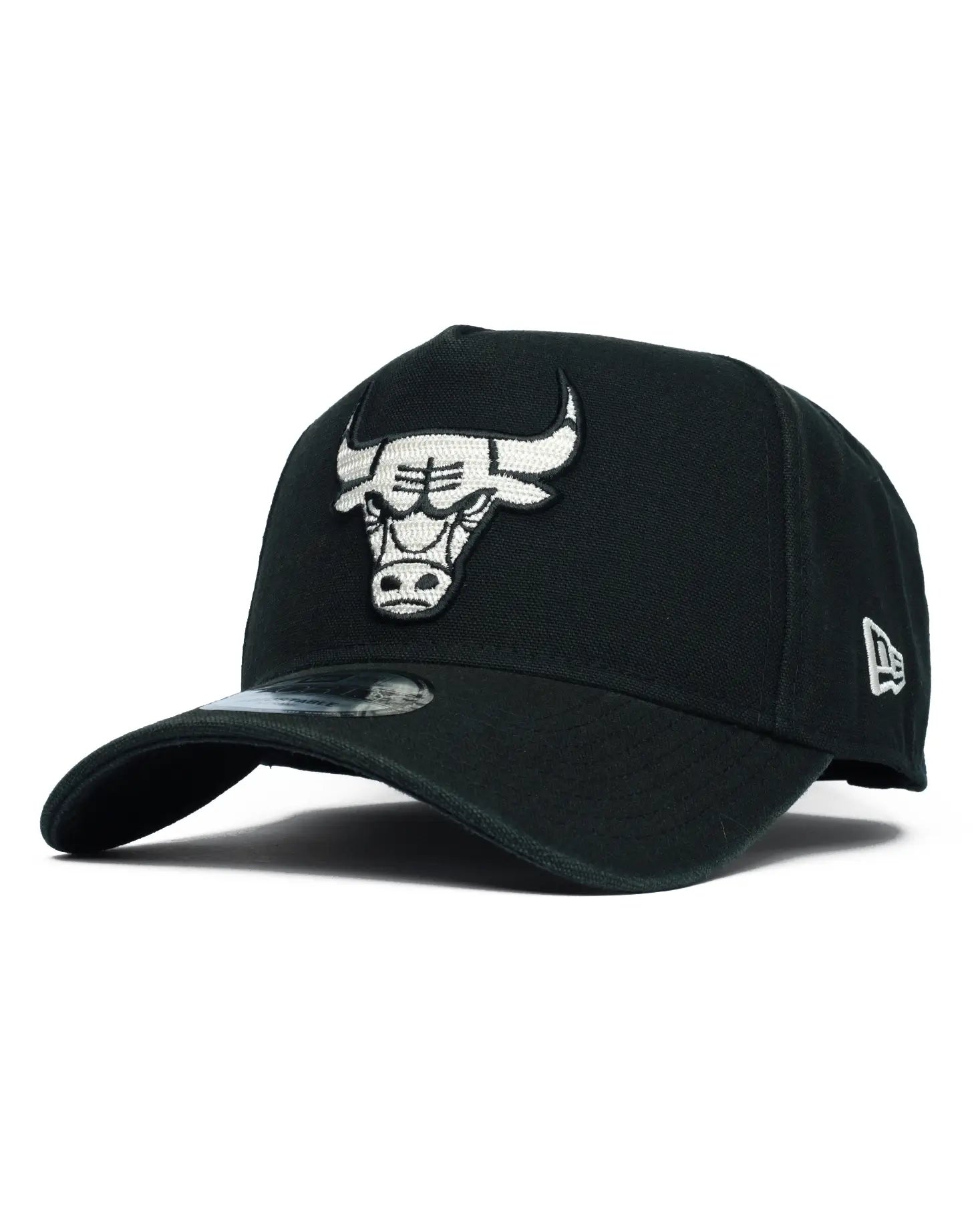 Chicago Bulls Canvas Washed 9Forty A-Frame Adjustable