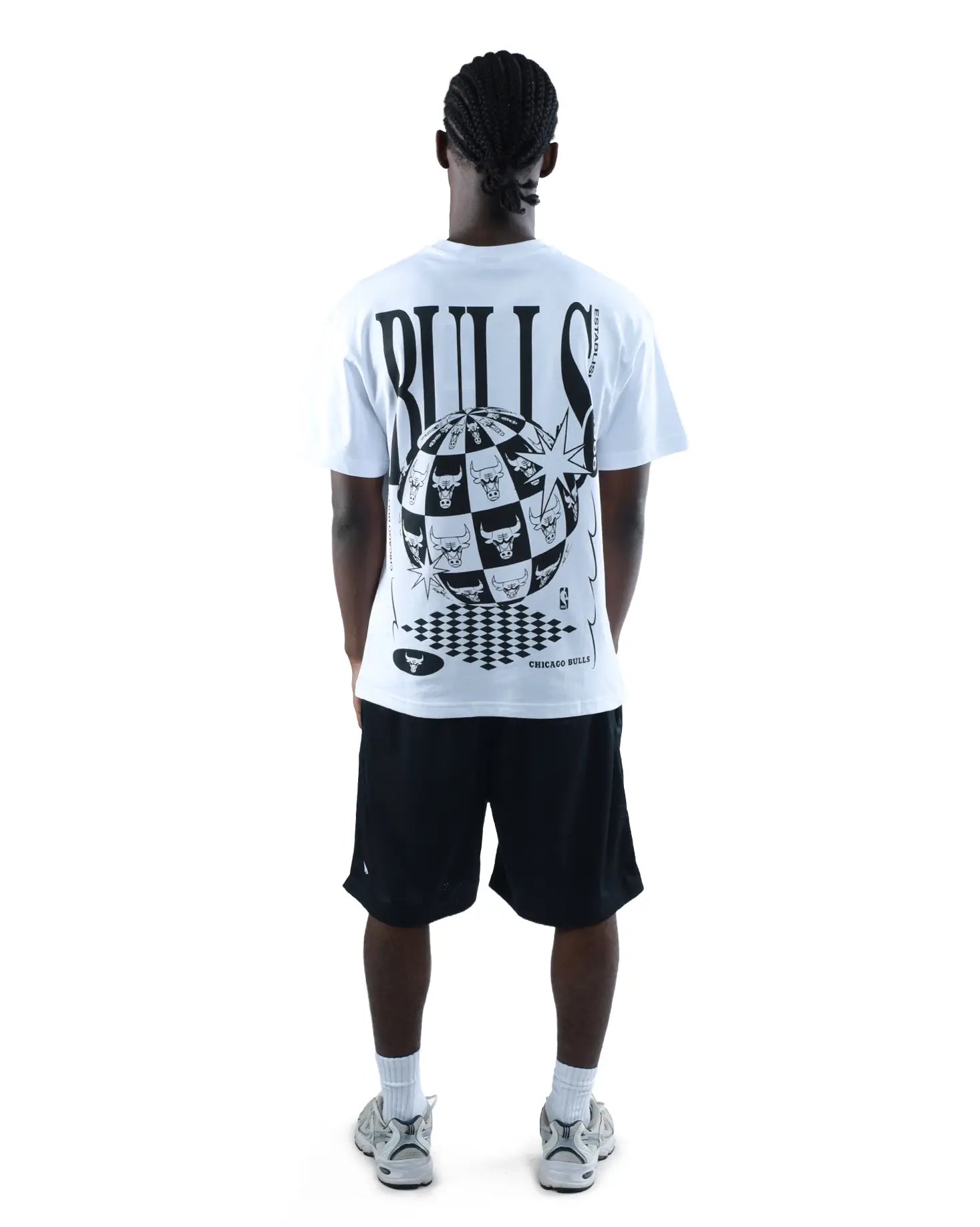 Chicago Bulls Abstract world Oversized T shirt