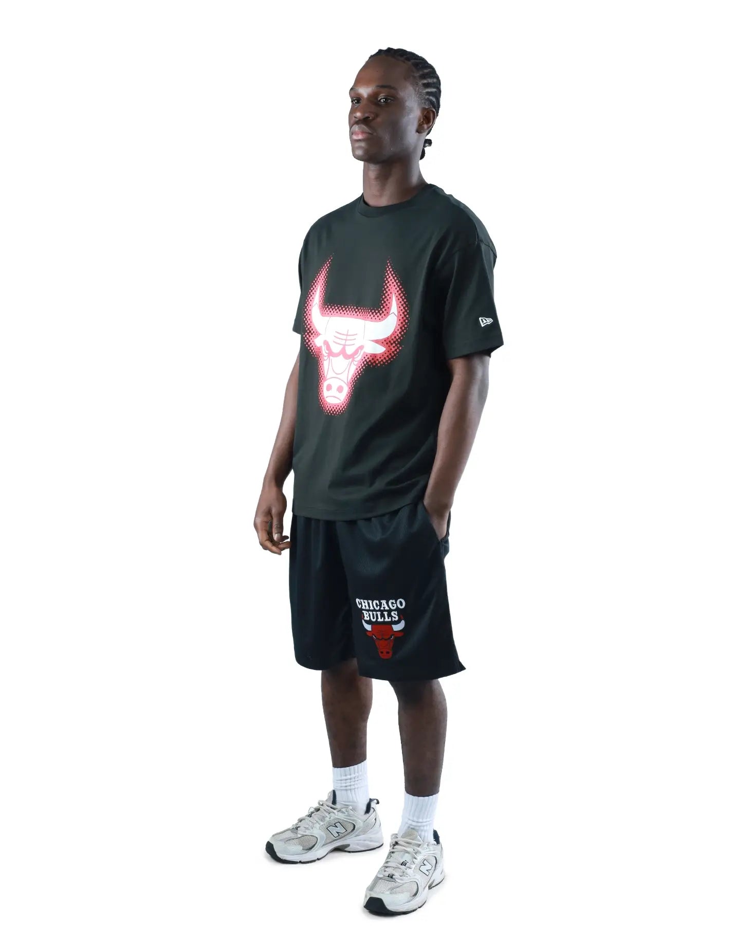 Chicago Bulls Halftone Oversized T-Shirt