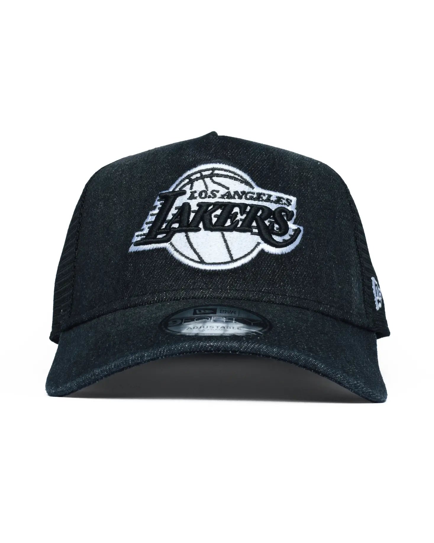 Los angles lakers Washed Denim 9Forty A-Frame Trucker Adjustable