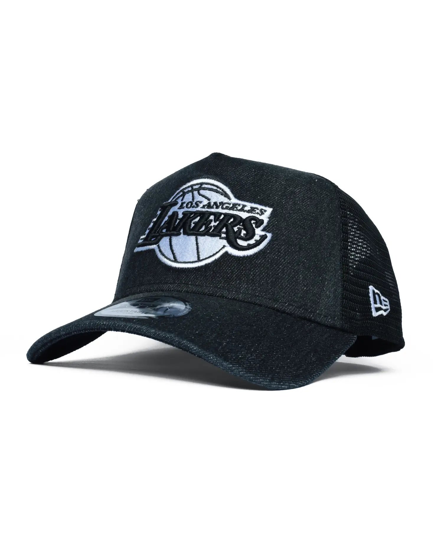 Los angles lakers Washed Denim 9Forty A-Frame Trucker Adjustable