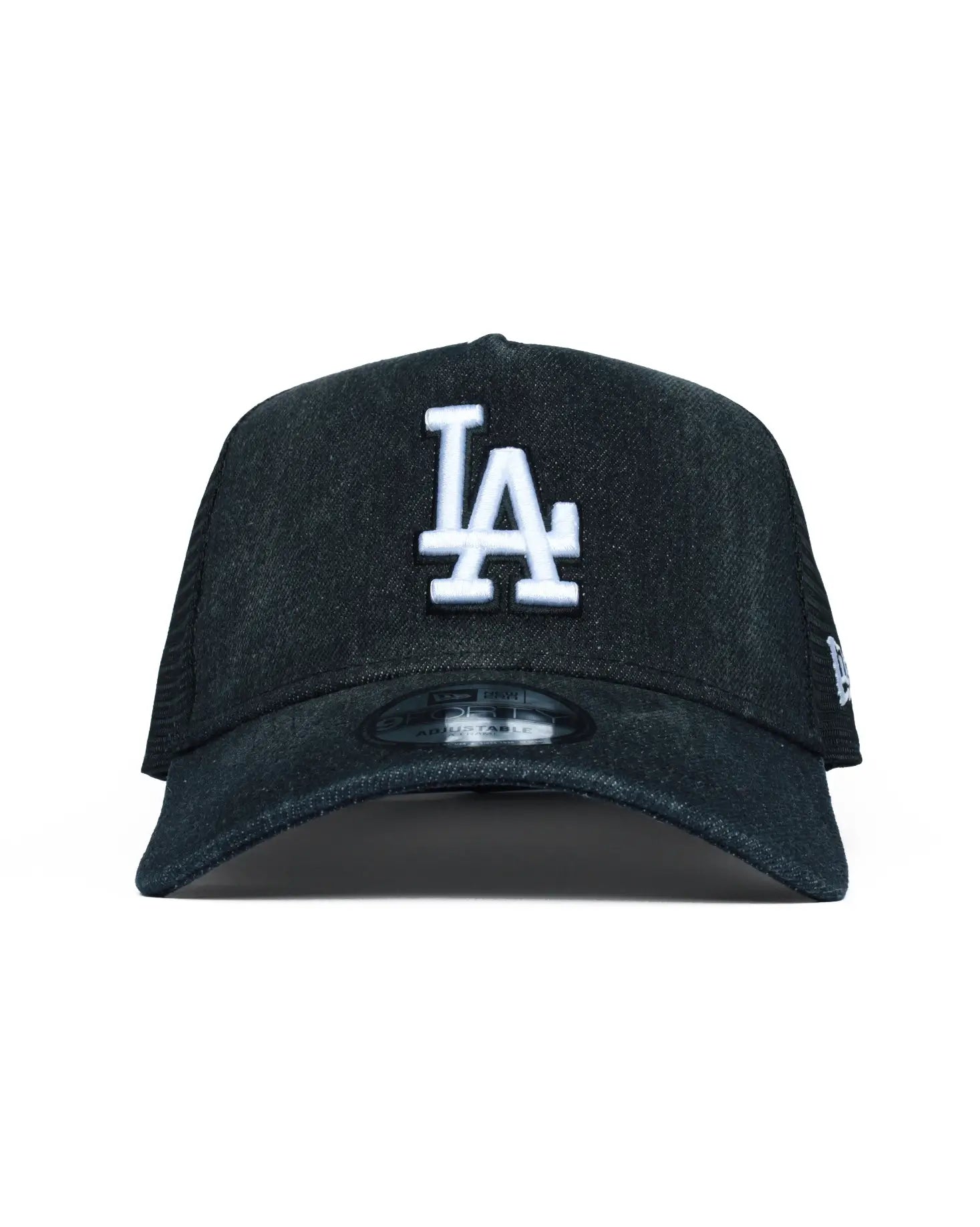 Los Angles Dodger Washed Denim 9Forty A-Frame Trucker Adjustable