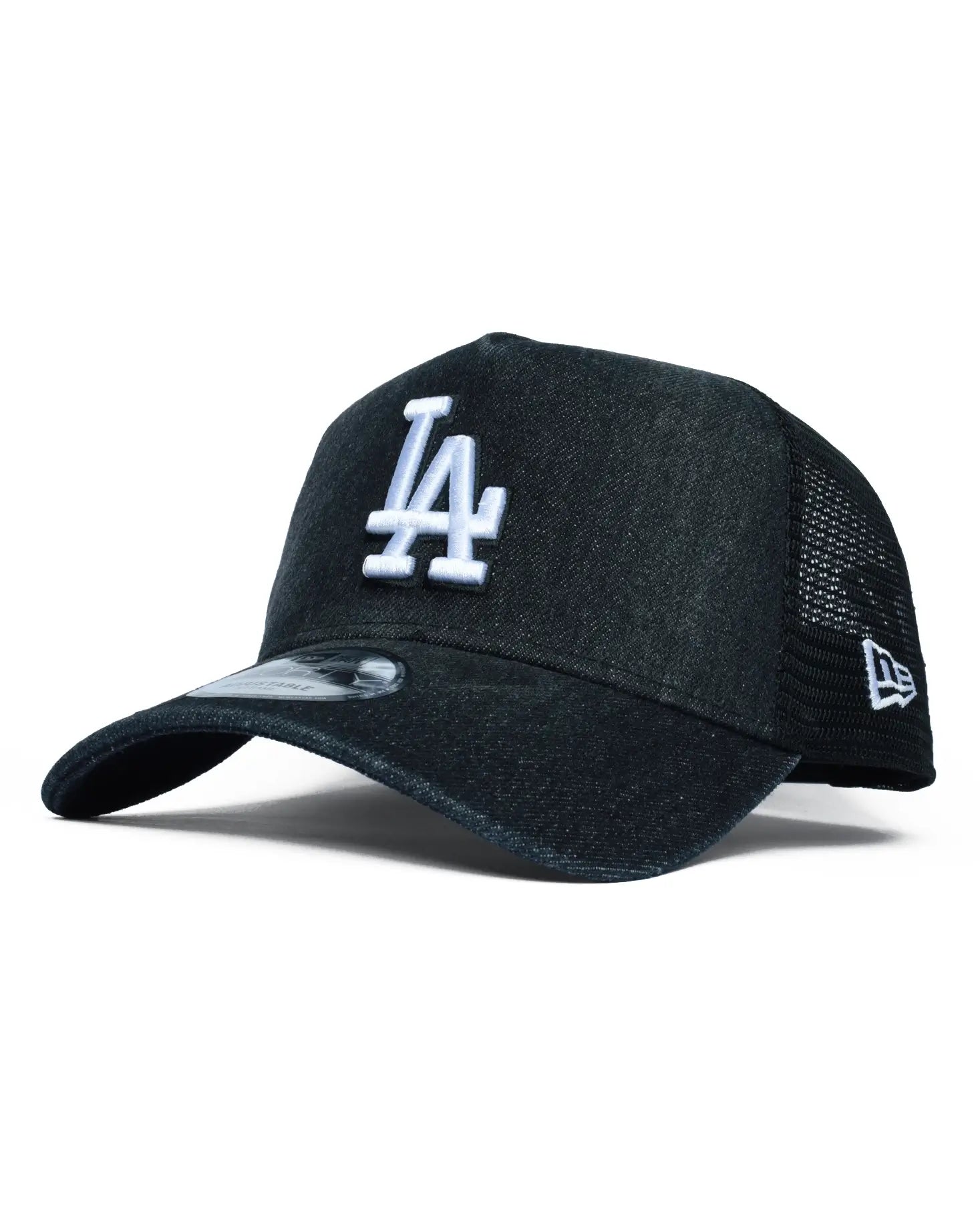 Los Angles Dodger Washed Denim 9Forty A-Frame Trucker Adjustable