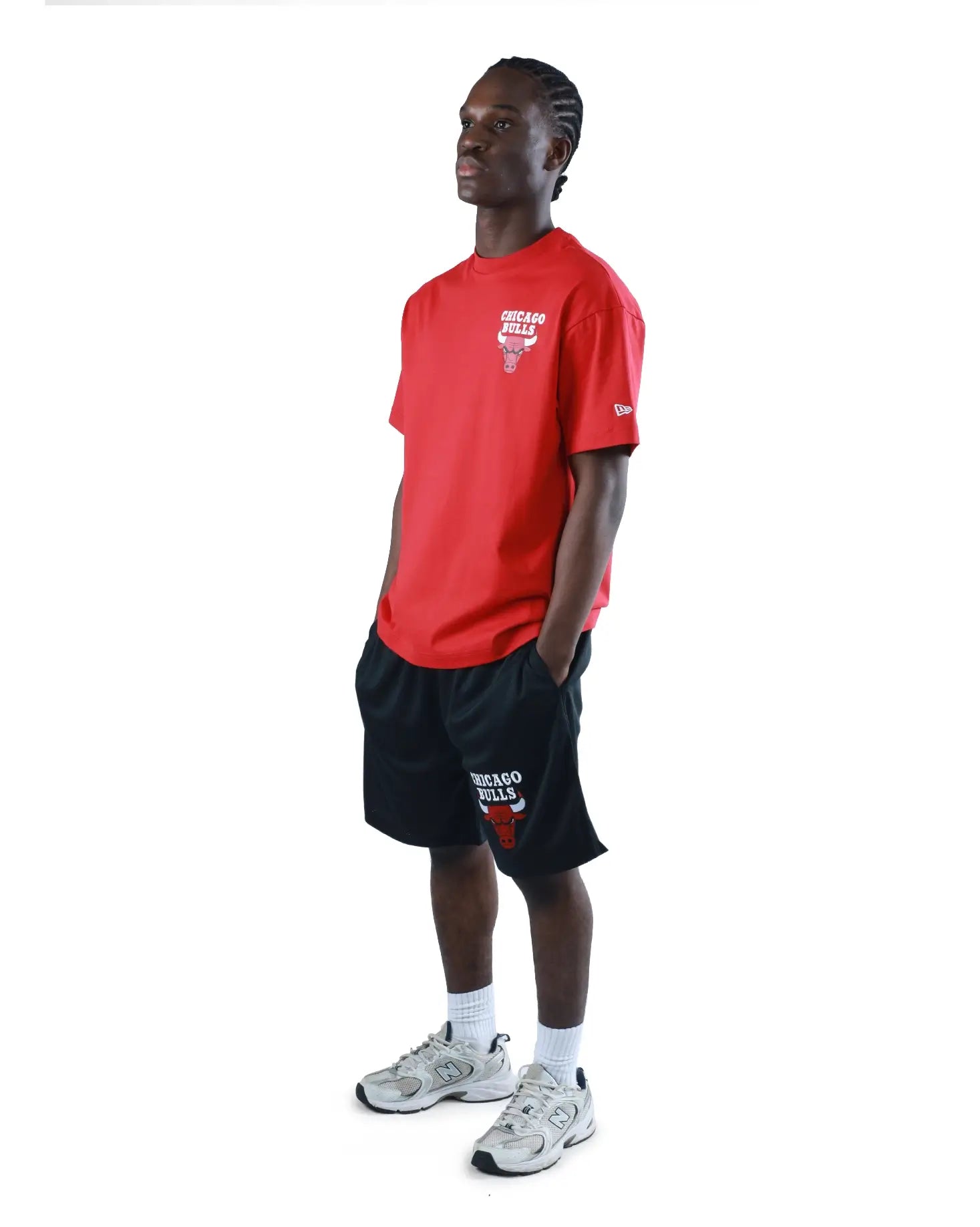 Chicago Bulls Repeat NBA Logo Oversized T-Shirt