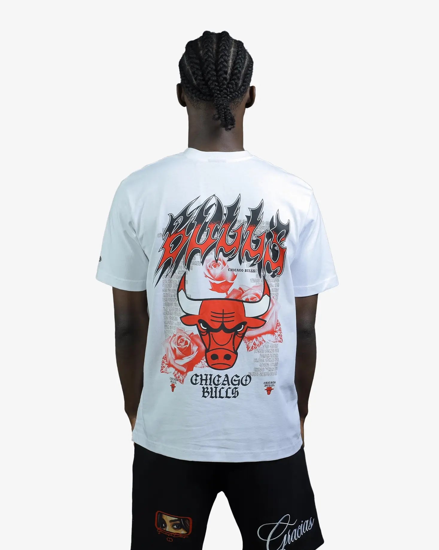 Chicago Bulls Trend Pop Grunge Rose NBA T-Shirt