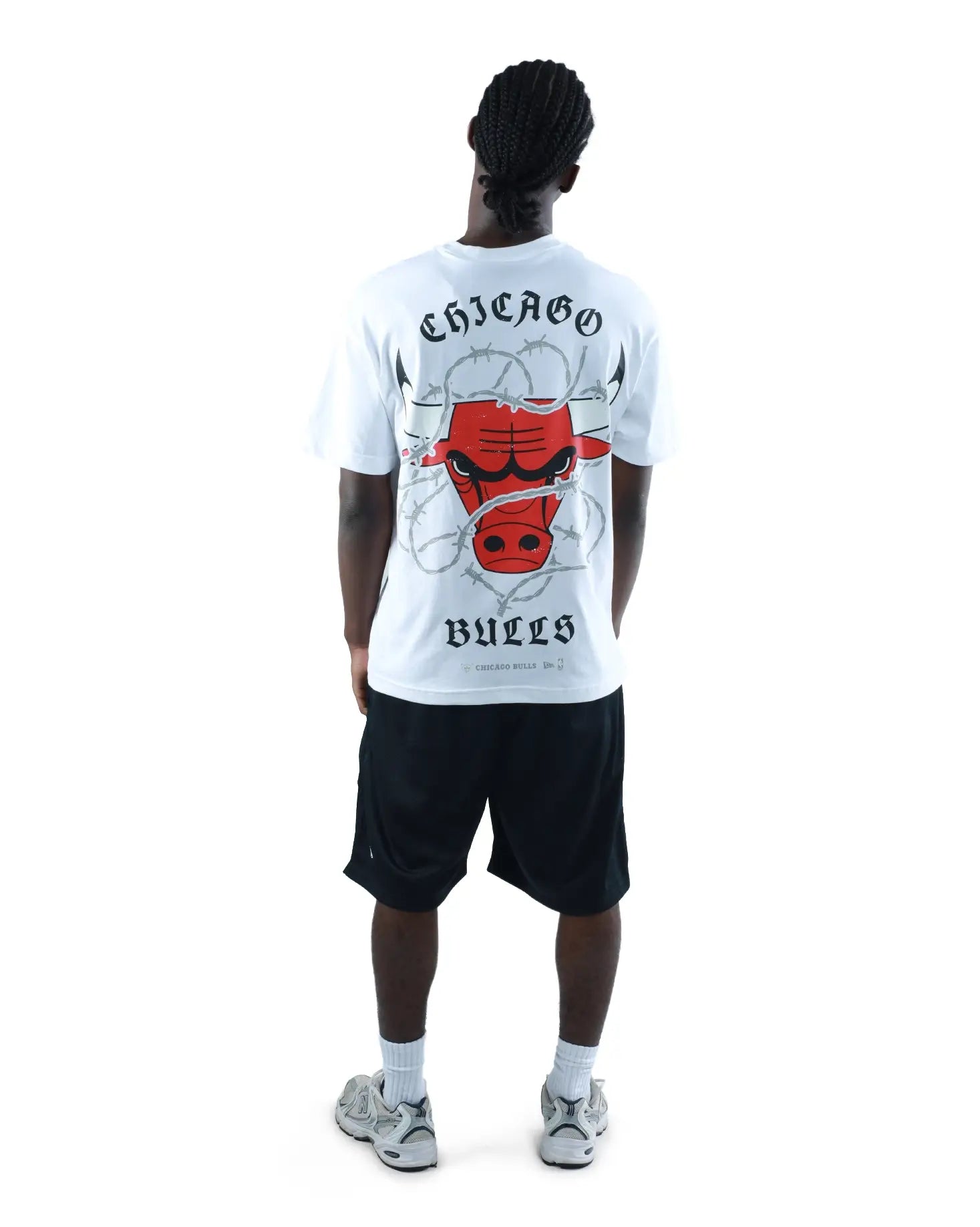 Chicago Bulls Barbed Wire Oversized T-Shirt