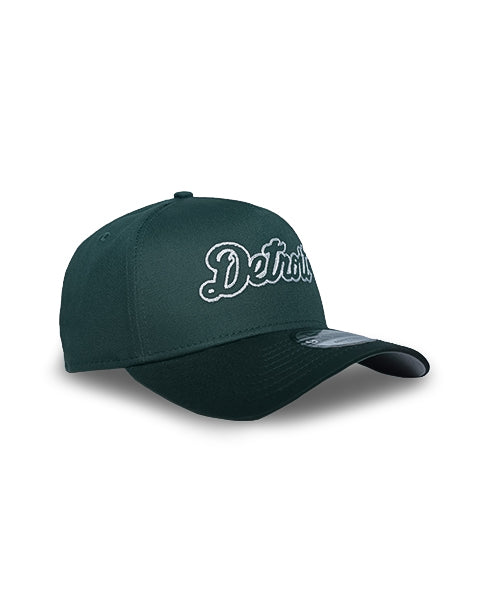 Detroit Tigers Chain stitch Side Script 9Forty A-Frame Snapback