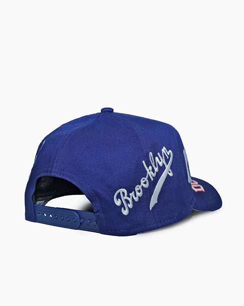 Dodgers All Over Logos 9FORTY Snapback
