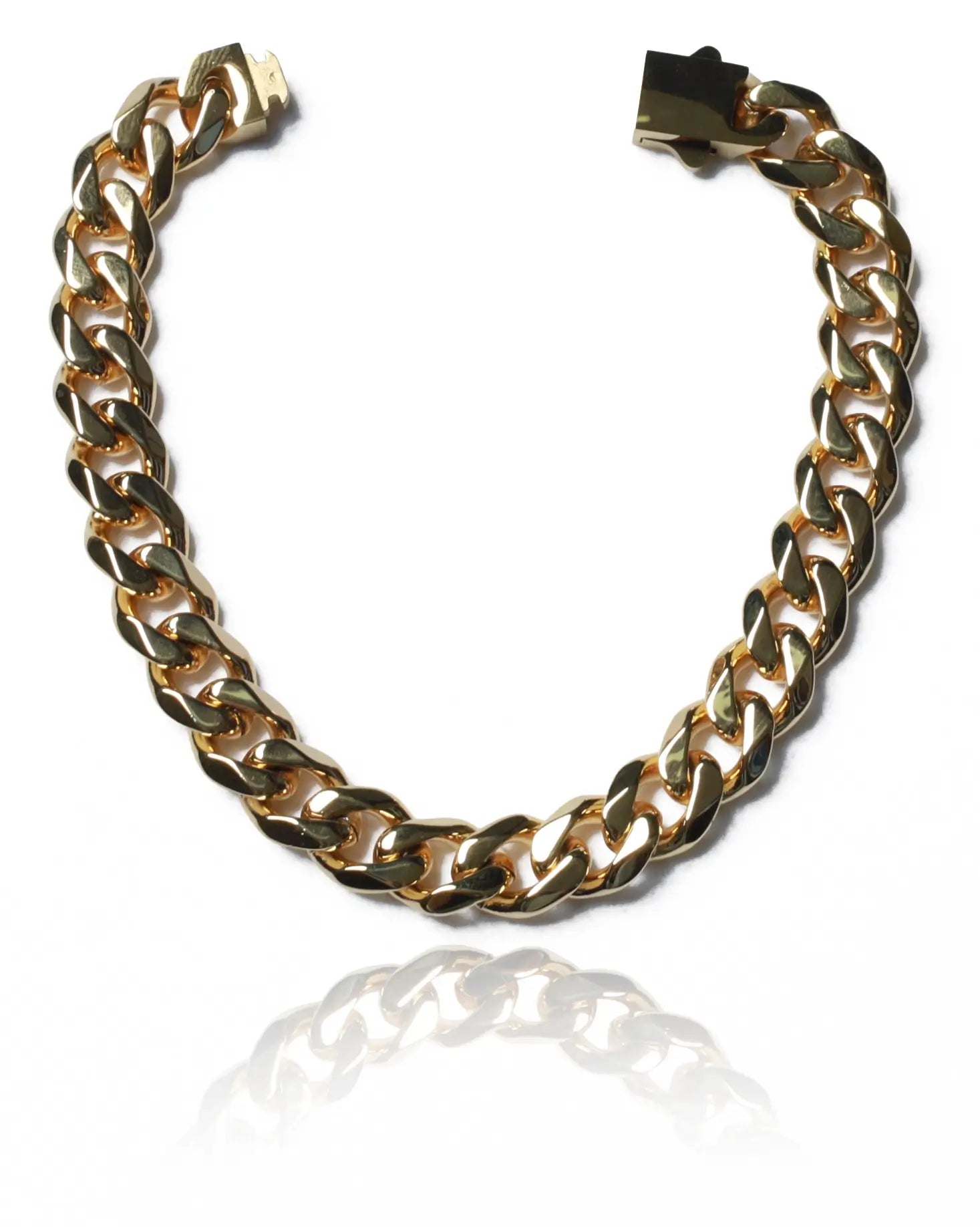 GD Cuban Stainless Steel Bracelet