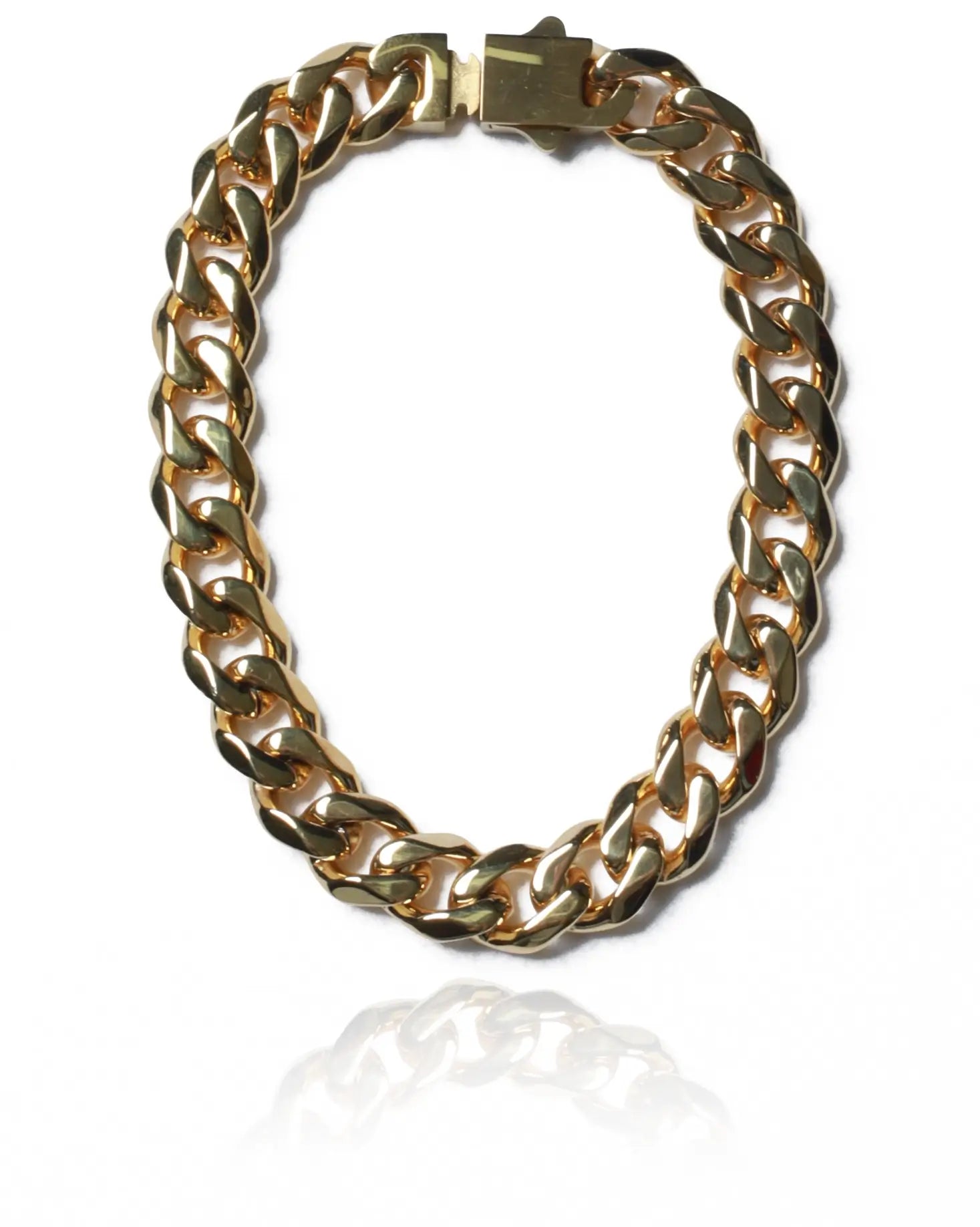 GD Cuban Stainless Steel Bracelet