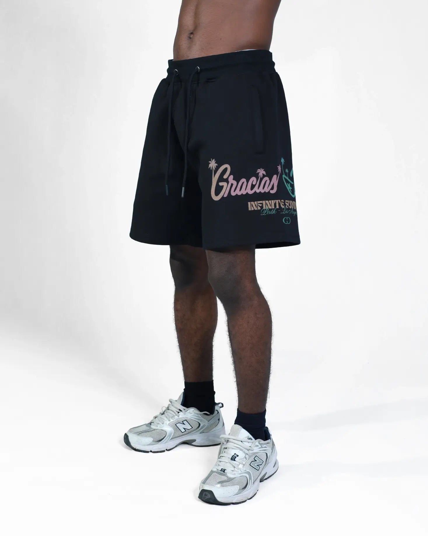 GD Infinite Summer Fleece Shorts Black