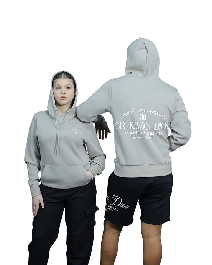 Gracias Dios Light Wheat Hoodie