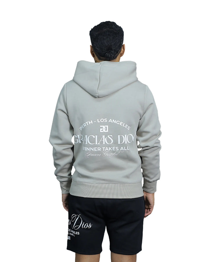 Gracias Dios Light Wheat Hoodie