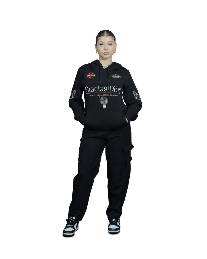 Gracias Dios Premium Patch Hoodie