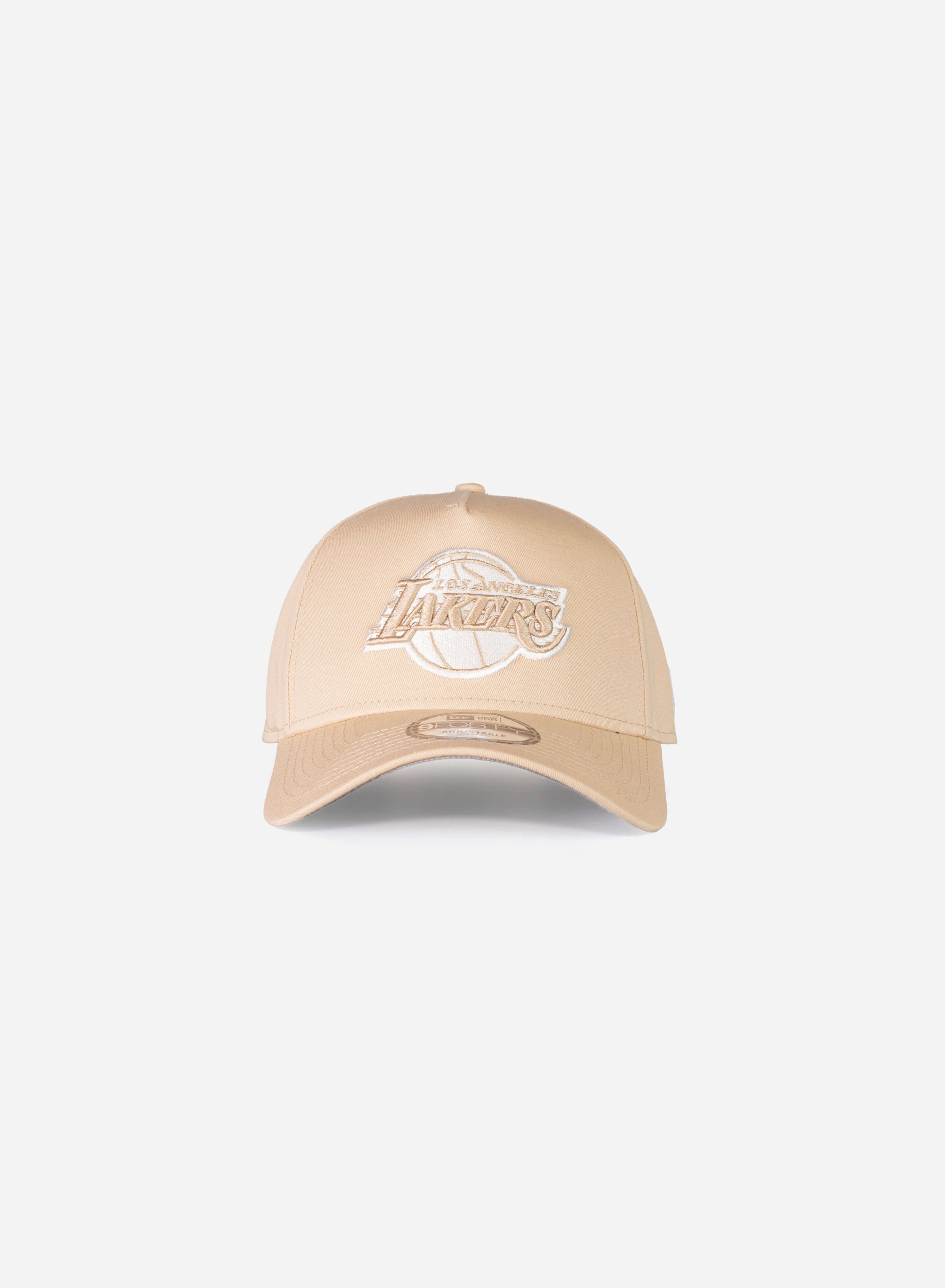 Los Angeles Lakers Oatmilk 9Forty A-Frame Snapback
