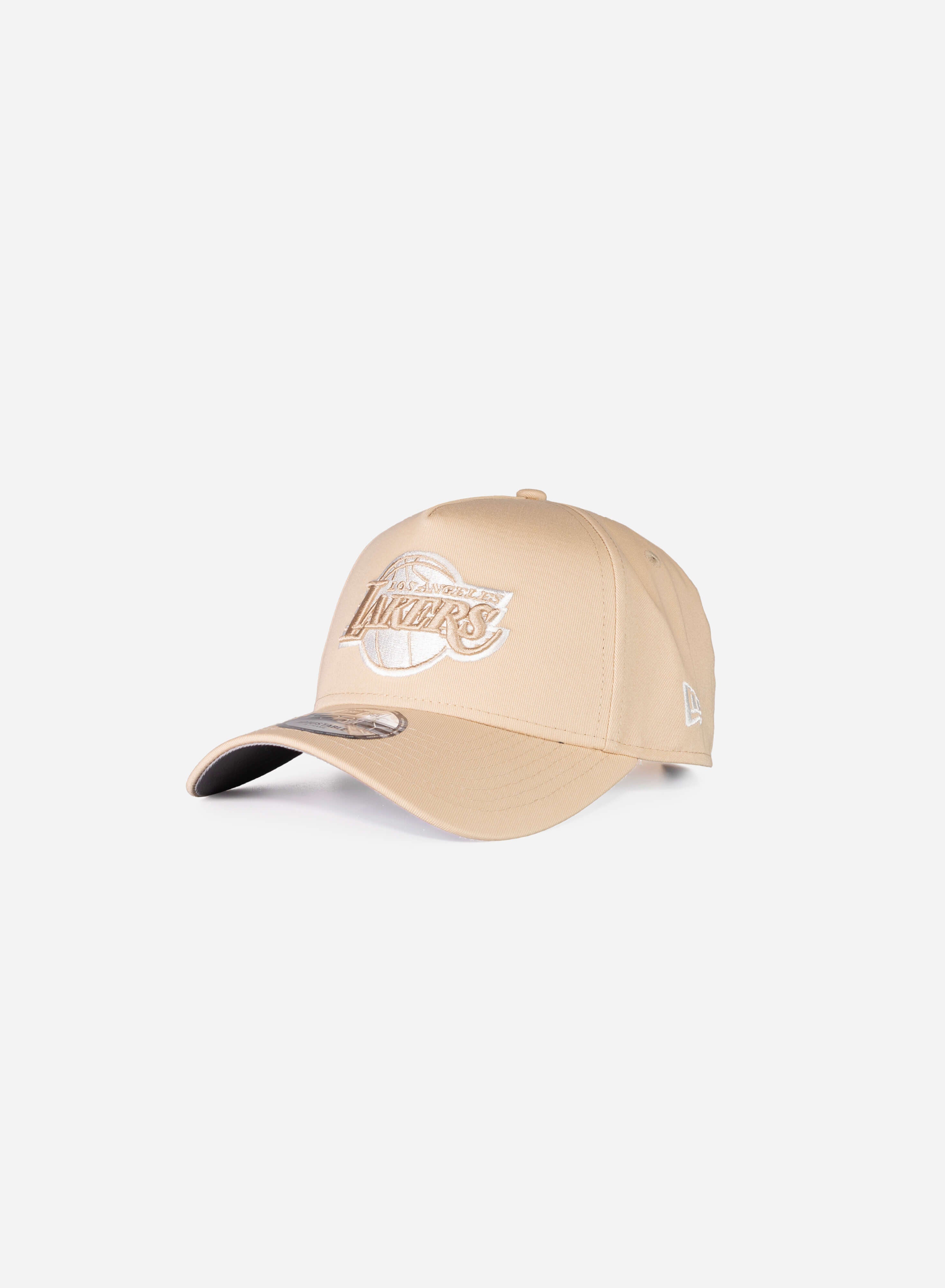 Los Angeles Lakers Oatmilk 9Forty A-Frame Snapback