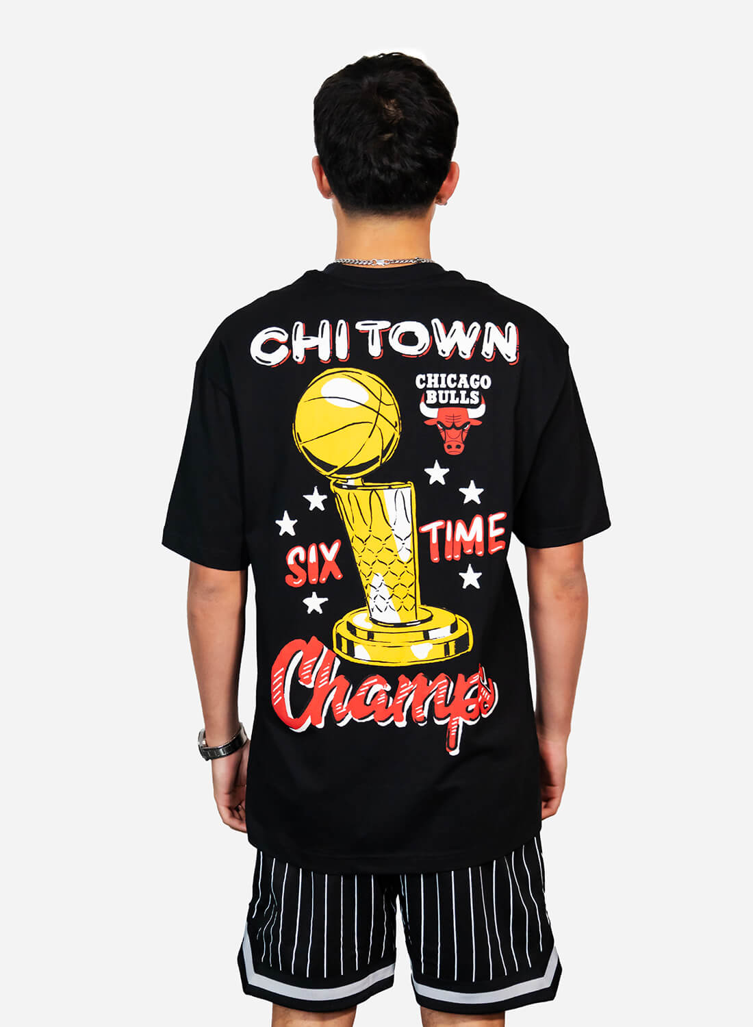 Chicago Bulls NBA Champs Oversized T-Shirt
