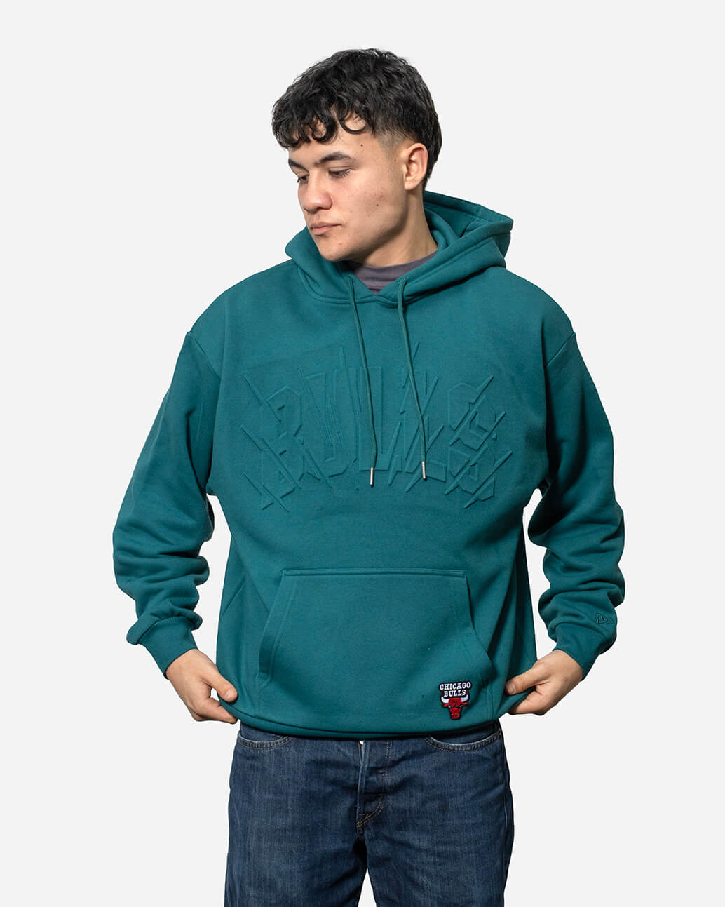 Chicago Bulls Tonal NBA Midnight Green Hoodie