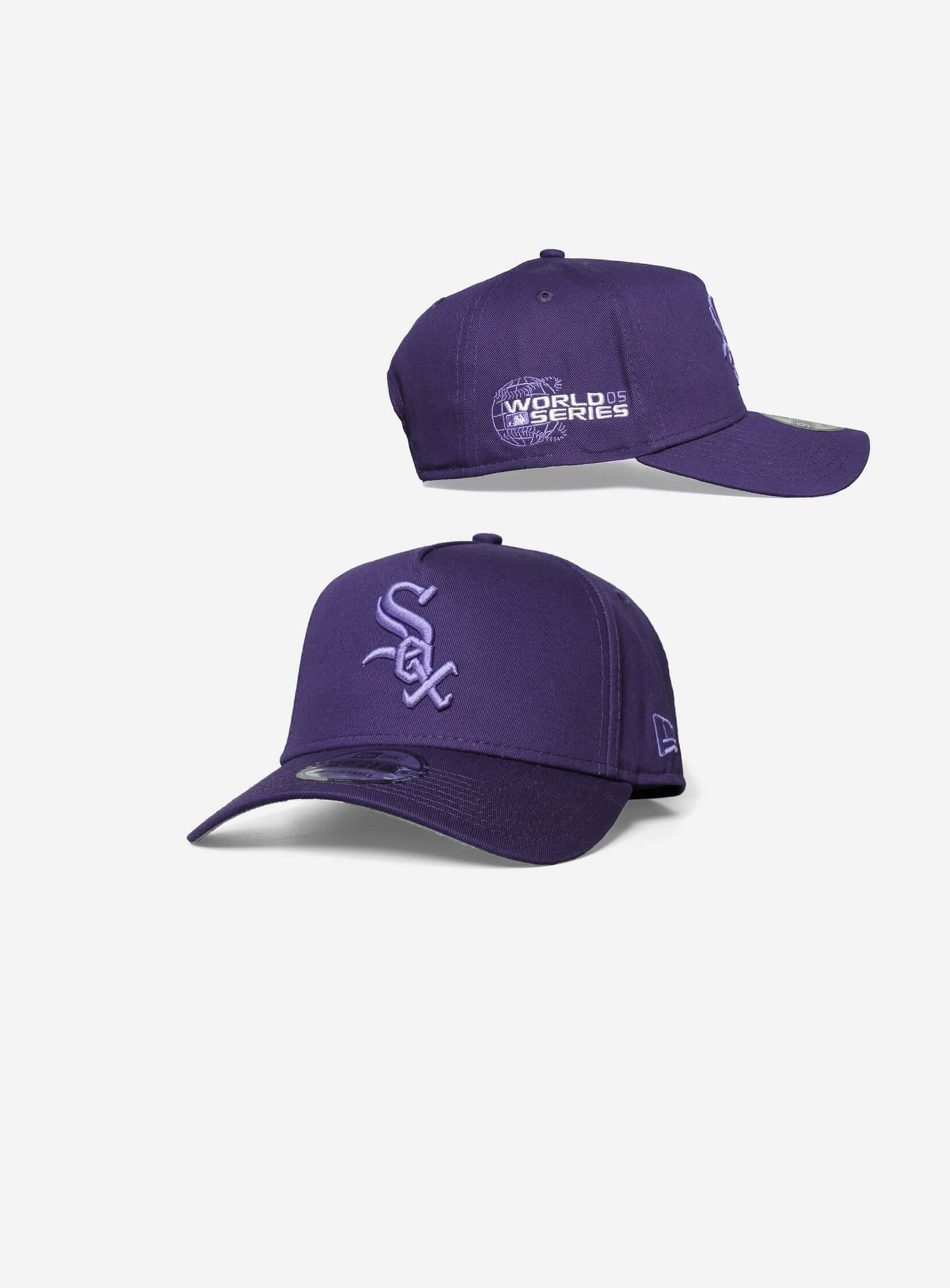 Chicago White Sox Grape 9Forty A-Frame Snapback