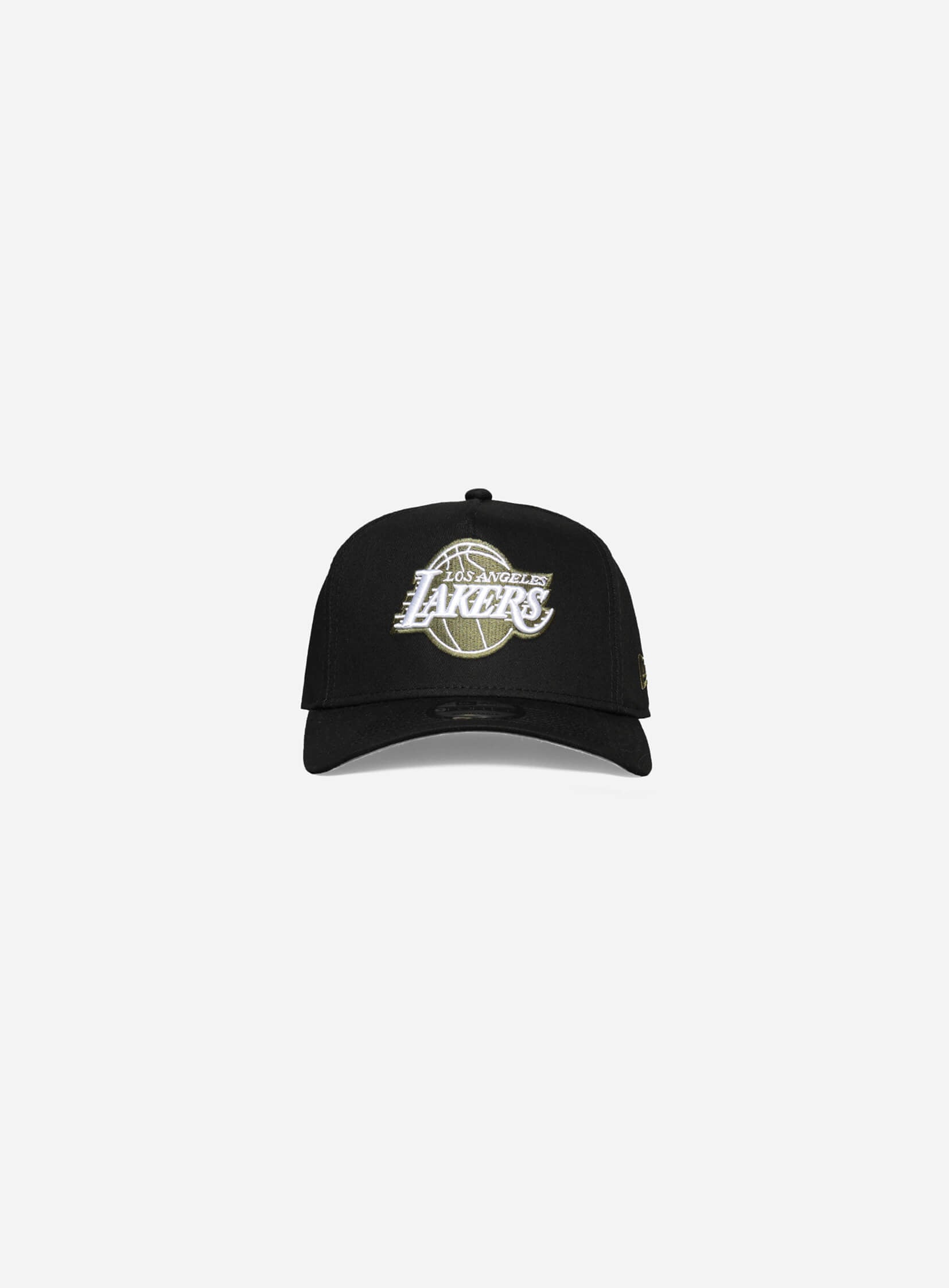 Los Angeles Lakers Black Olive 9Forty A-Frame Snapback