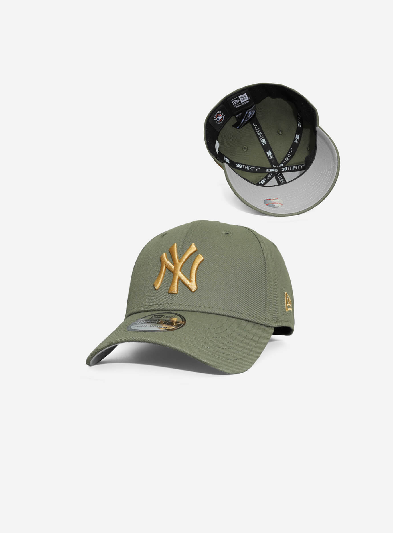 New York Yankees New Olive 39Thirty Fitted
