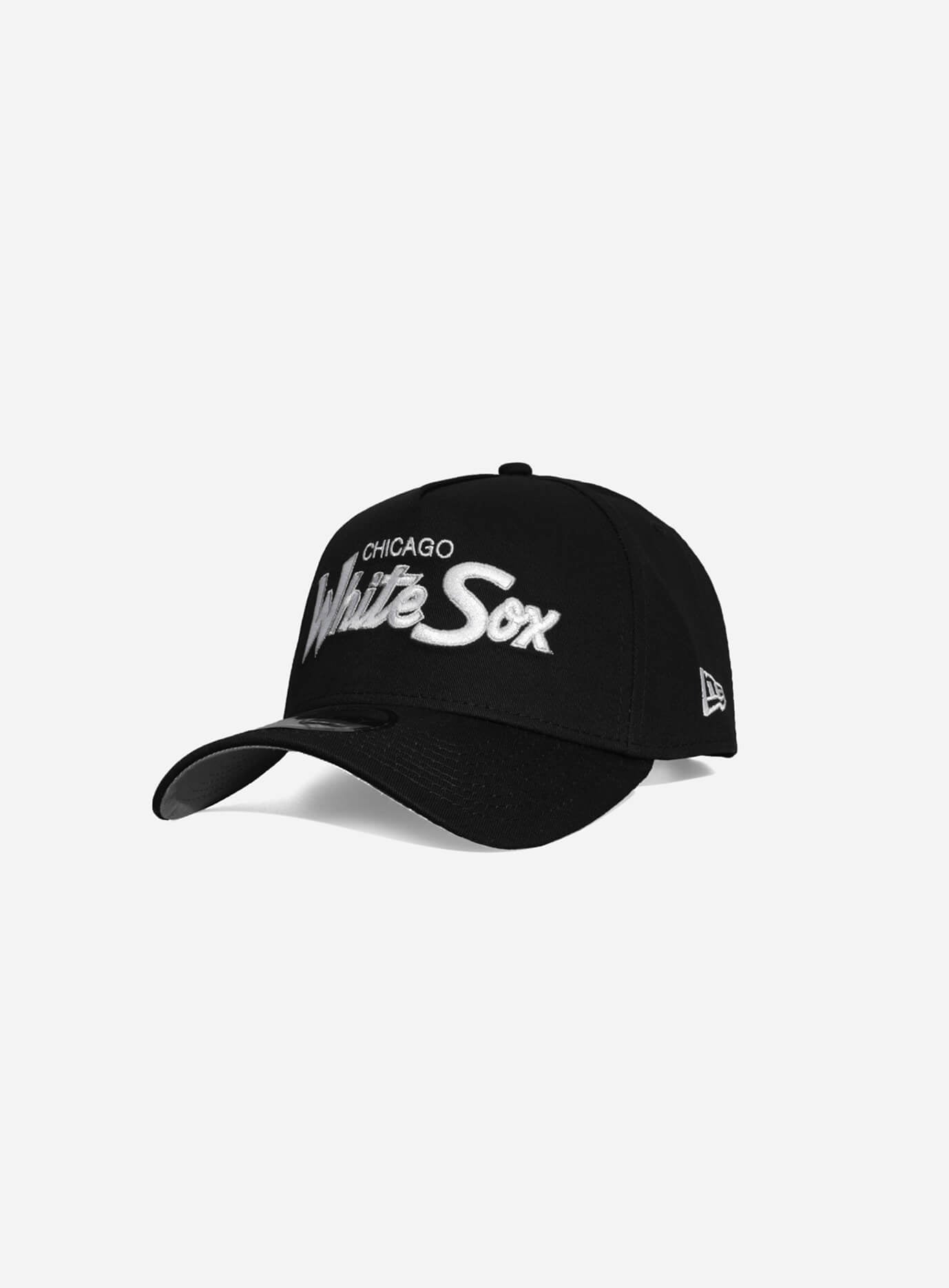 Chicago White Sox Script 9Forty A-Frame Snapback